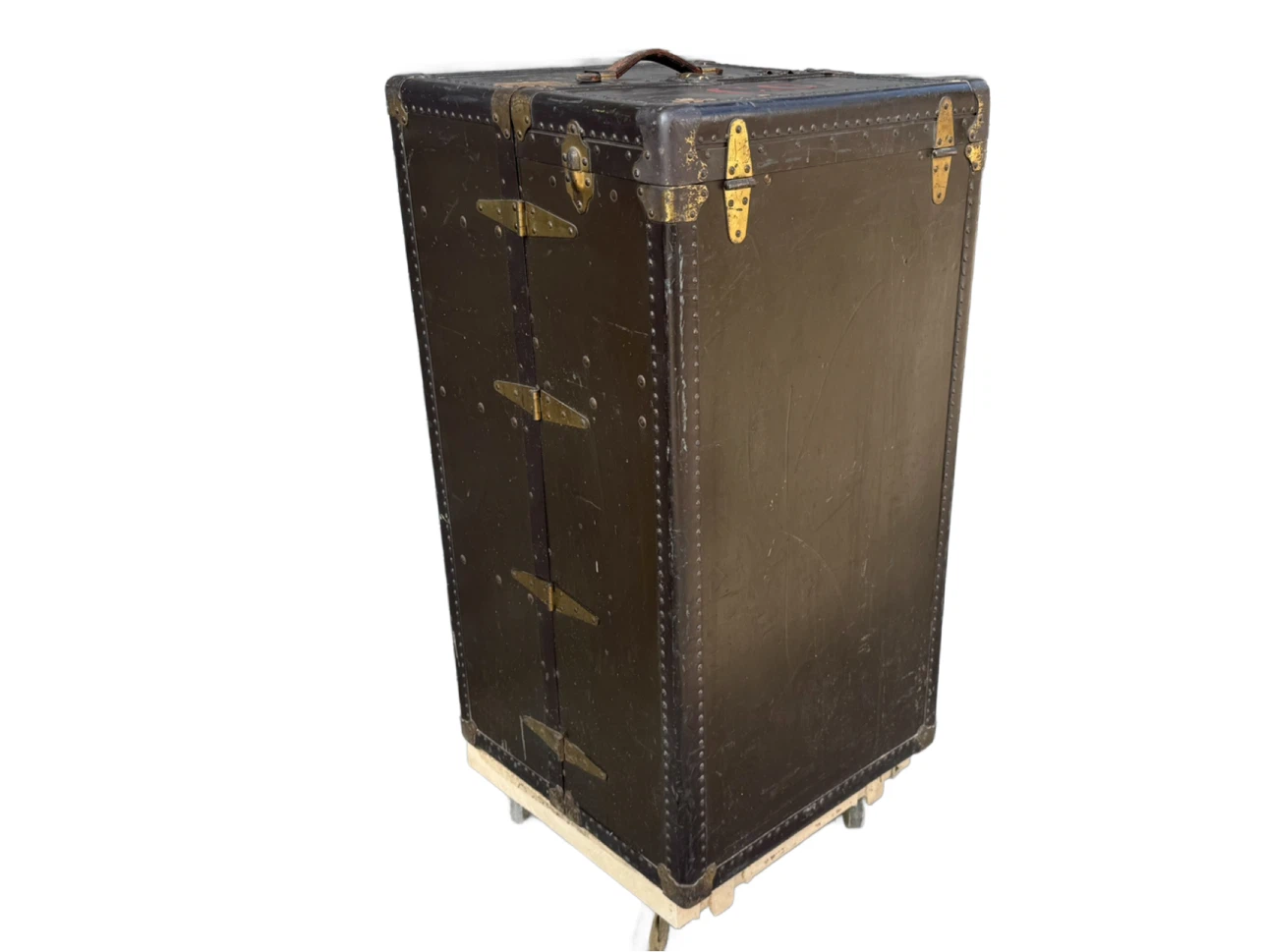 Vintage Steamer Trunk Wardrobe - photo 3