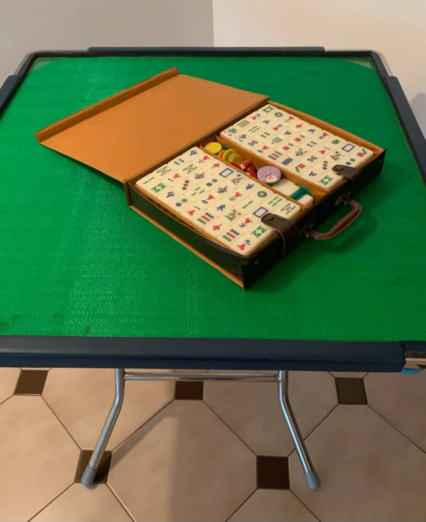 Large Mahjong Tile Set in Carrying Case - photo 4