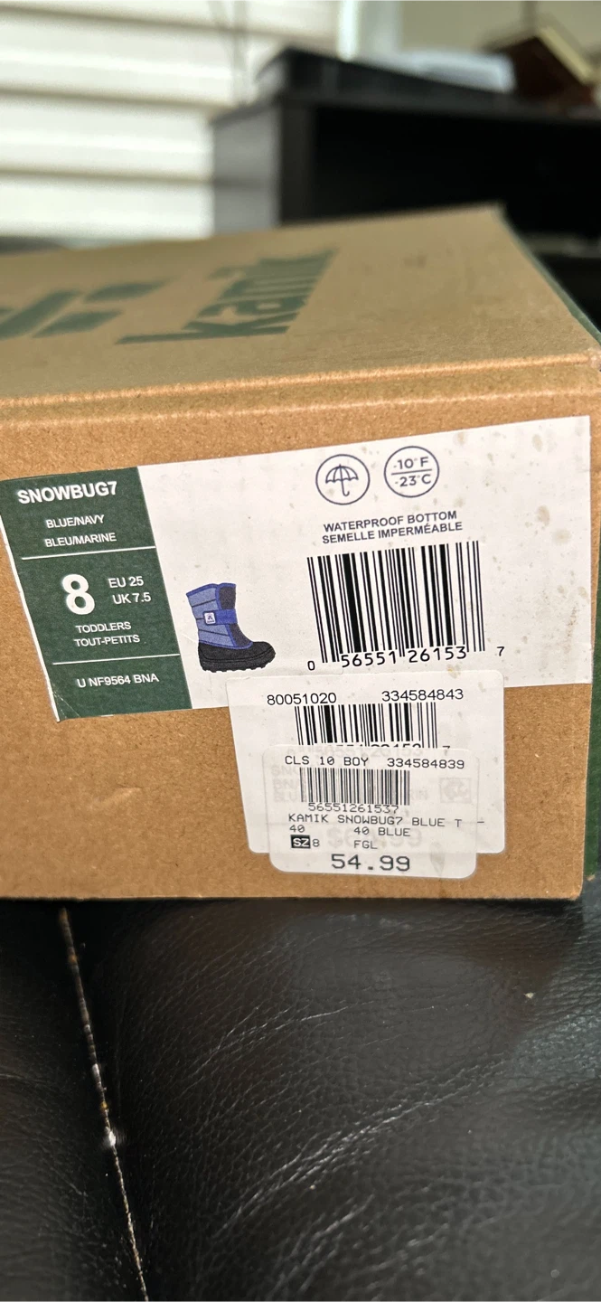 Kamik Blue Snow Boots - Size 8 - photo 2