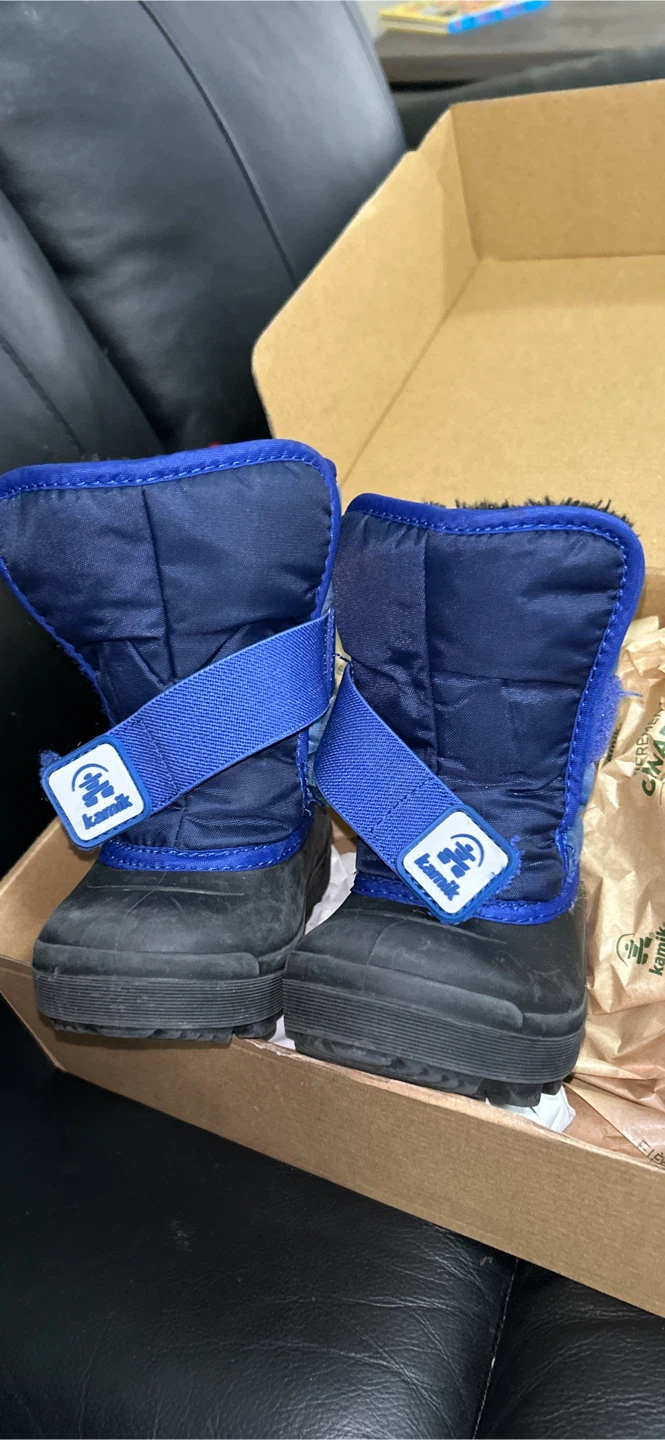 Kamik Blue Snow Boots - Size 8 - photo 3