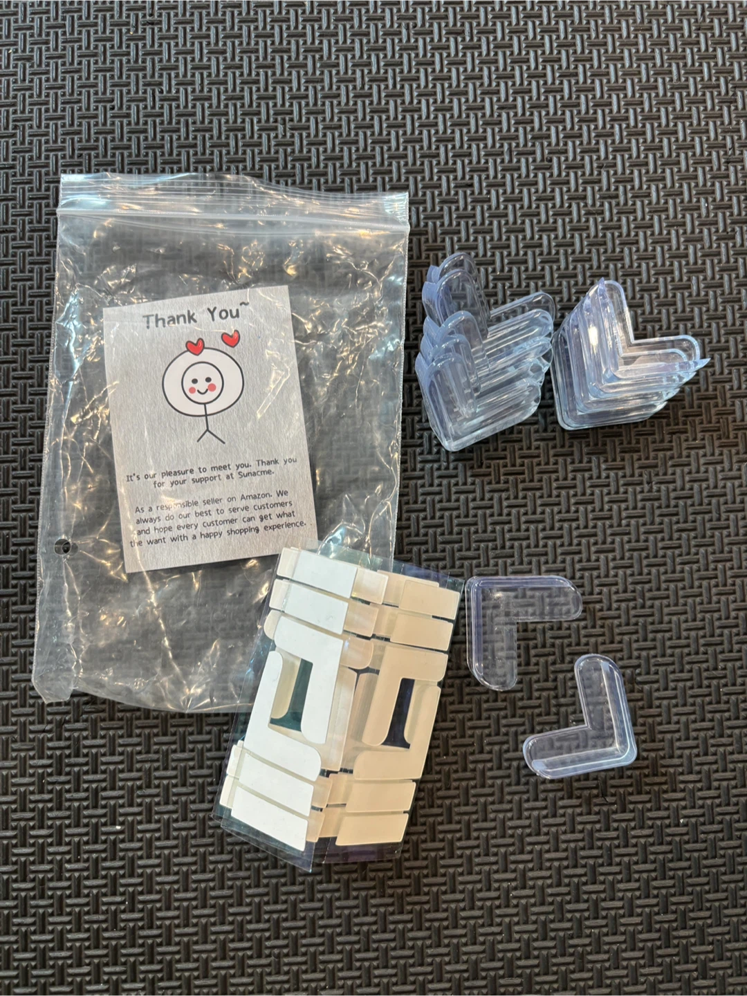 Clear Corner Protectors (Set of 11)