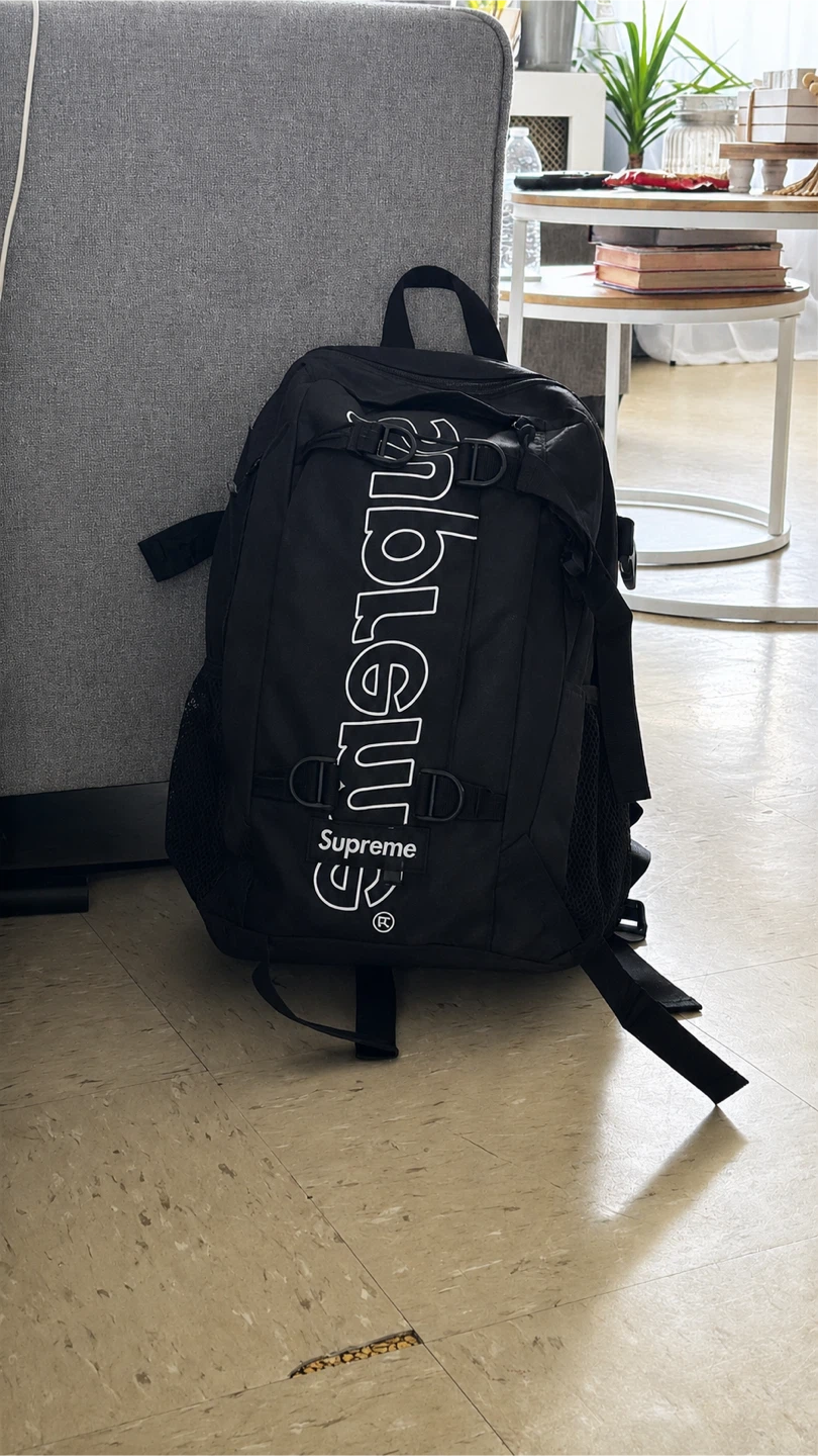 Black Supreme Backpack