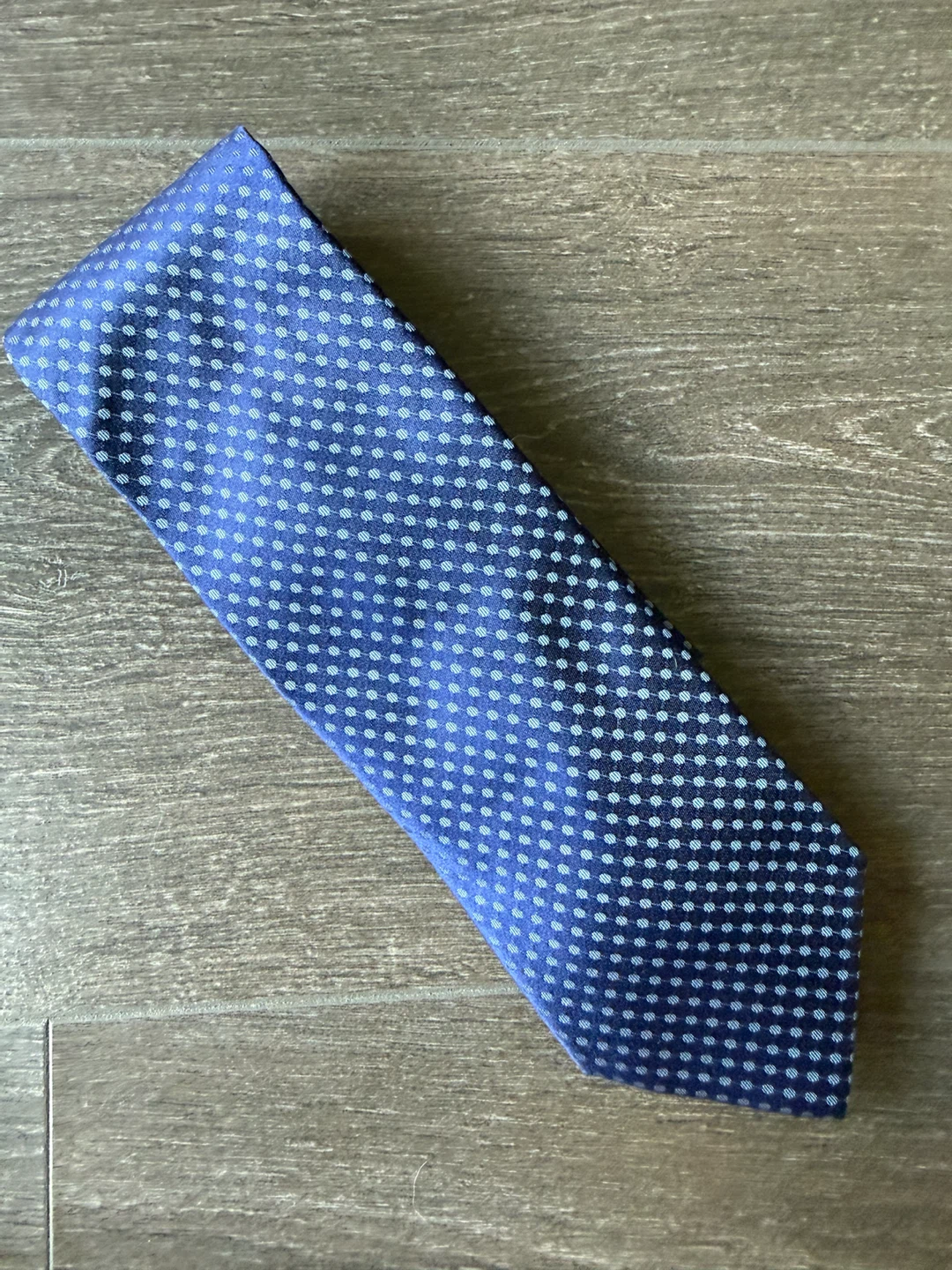 BOSS Hugo Boss Blue Polka Dot Tie - photo 3
