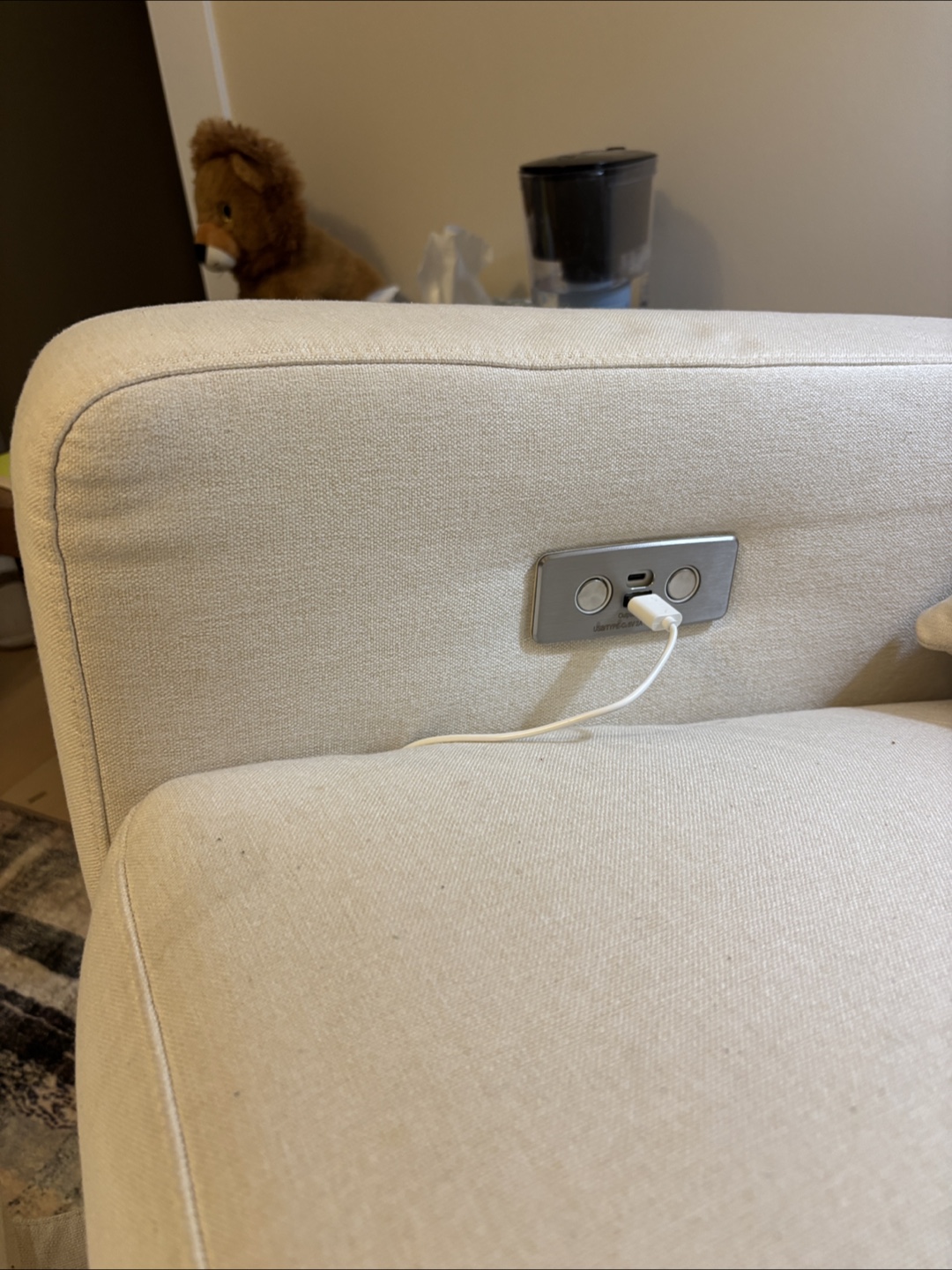 Babyletto Sigi Electronic Power Recliner and Swivel Glider. - photo 4