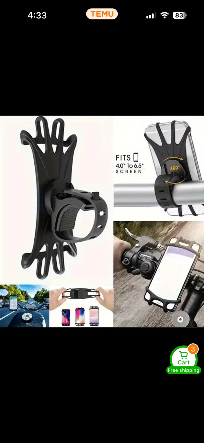 Universal Bike Phone Mount - photo 2