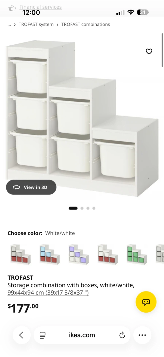IKEA TROFAST Storage Combination - photo 2