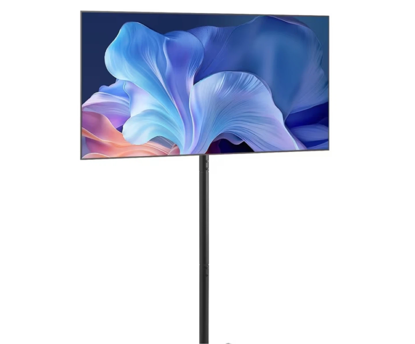 Rolling TV Stand with Mount