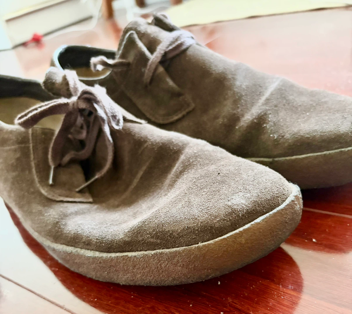 Clarks brown suede men’s shoes - photo 2