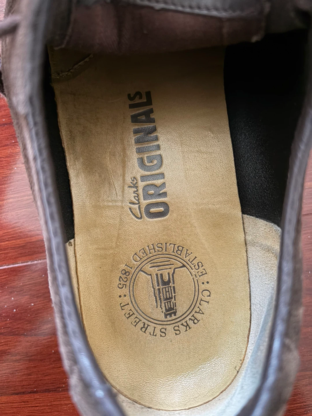 Clarks brown suede men’s shoes - photo 3