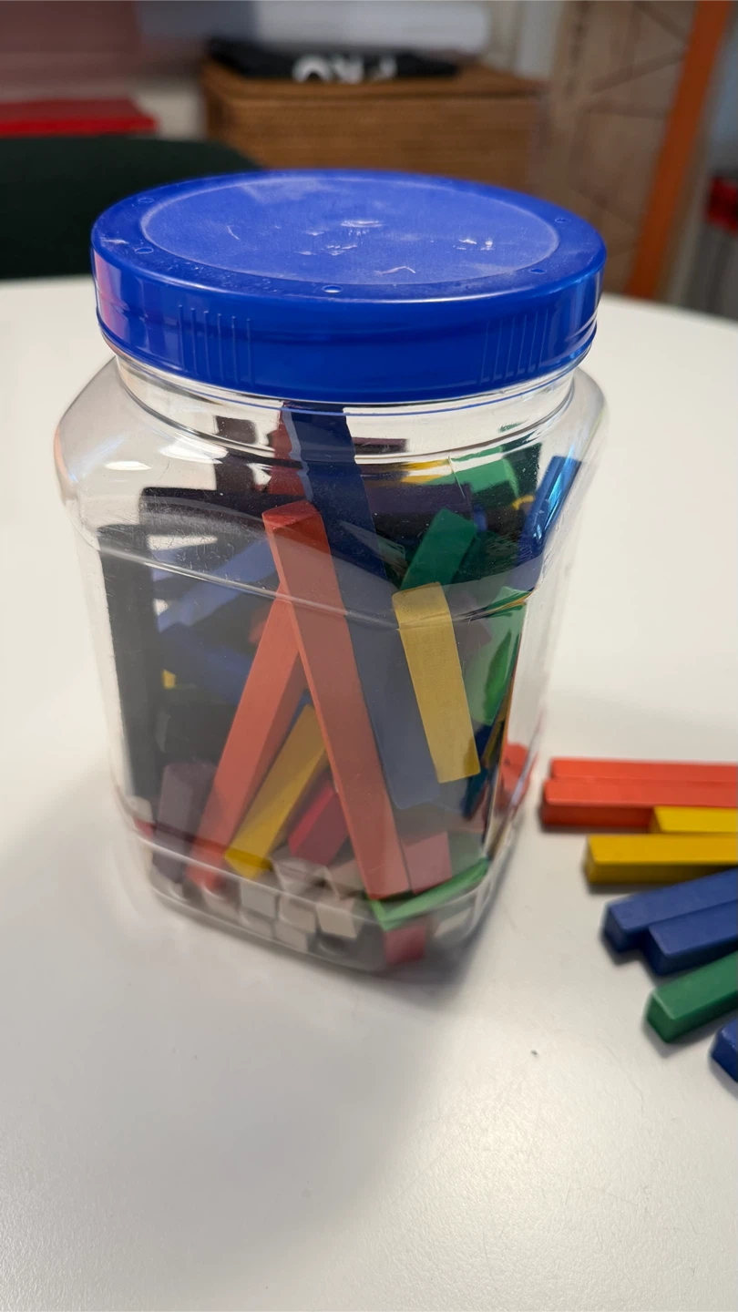 Wooden Counting Rods Set