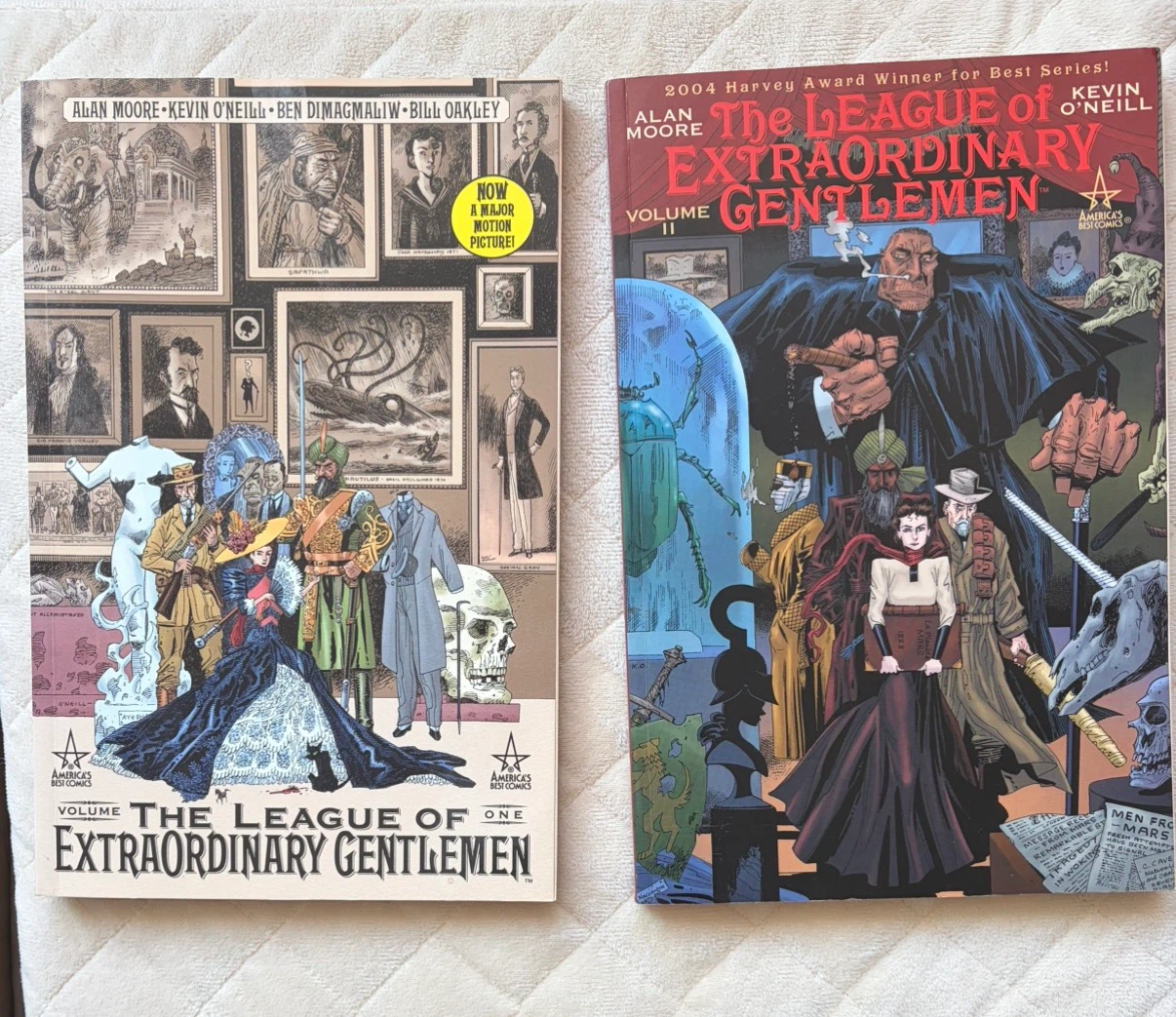 The League of Extraordinary Gentlemen Volume 1 and 2