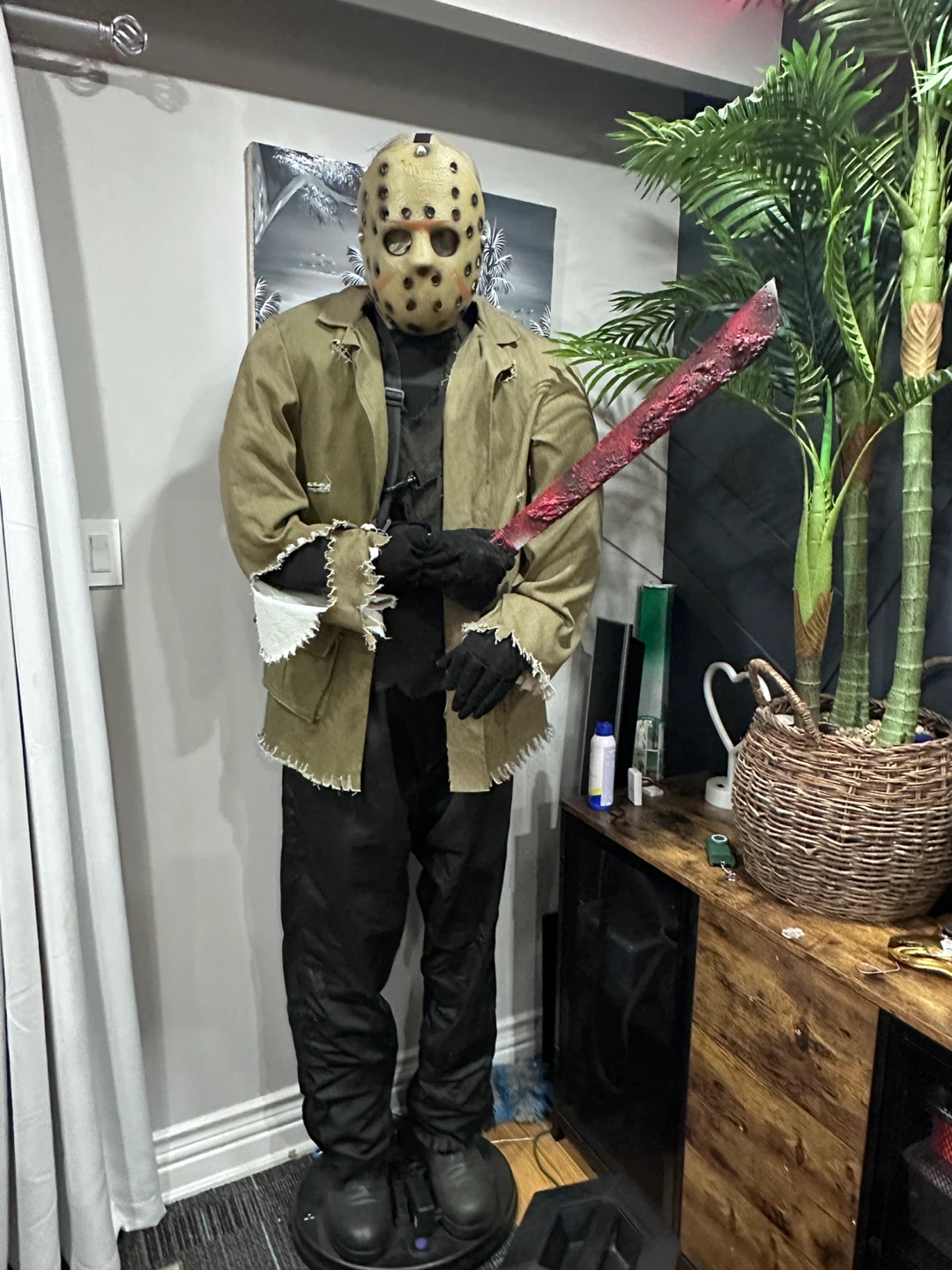 Life-Size Animated Jason Voorhees Prop
