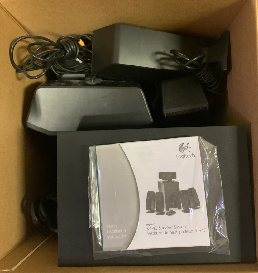 Logitech X-540 5.1 Speaker System for Computer Gaming - photo 2