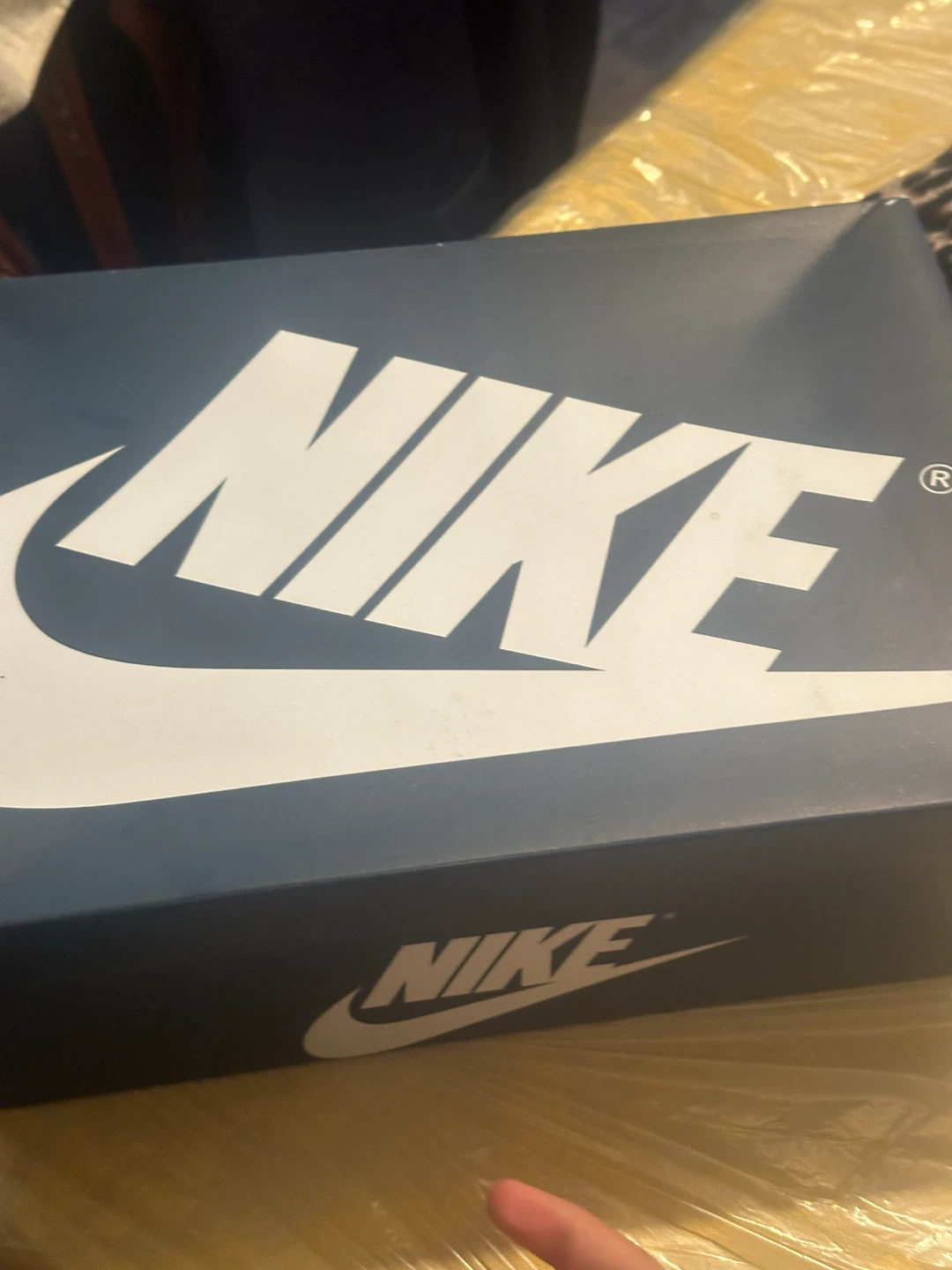 Nike Air Jordan 1 High Navy White Size 5.5