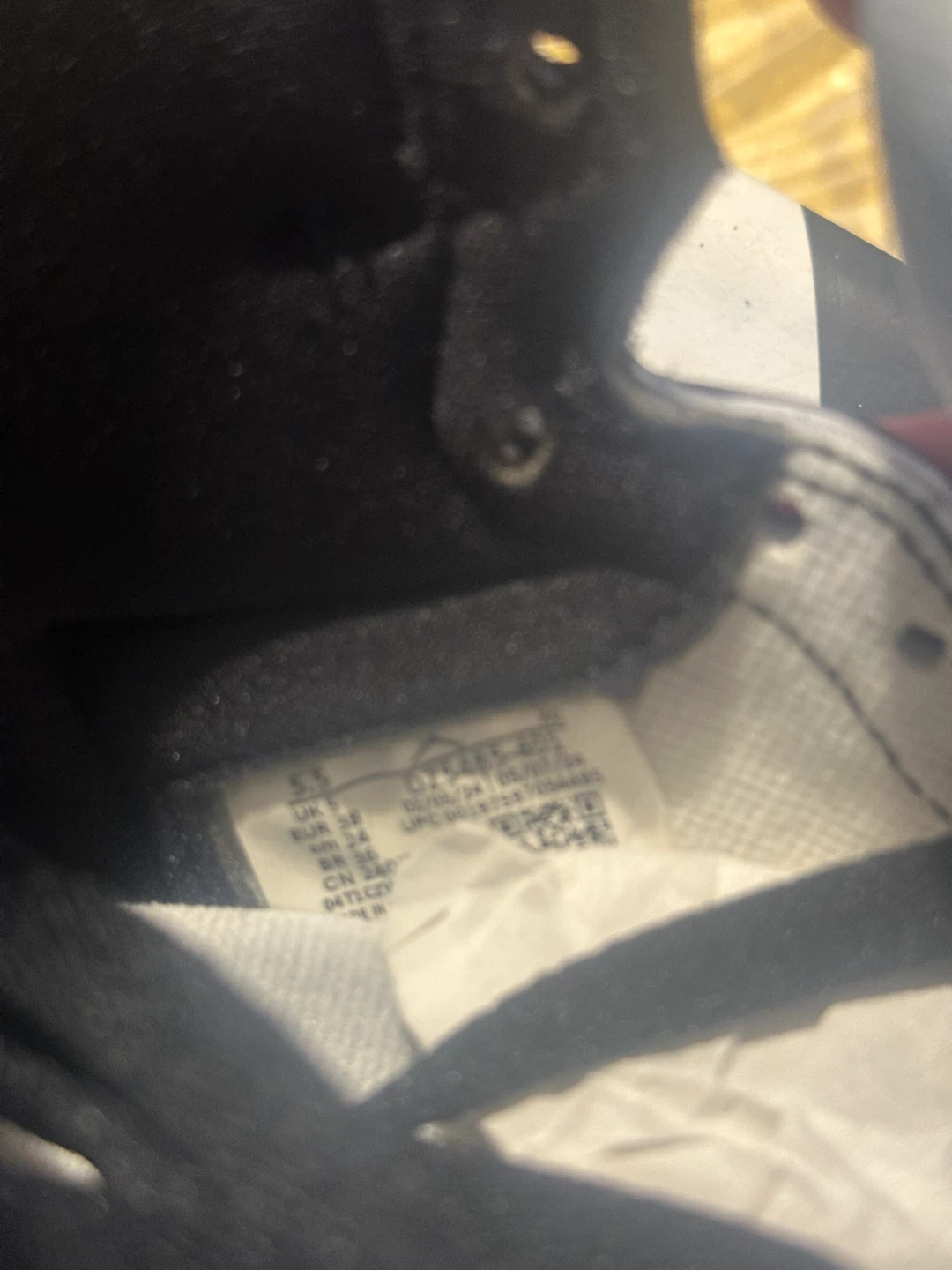 Nike Air Jordan 1 High Navy White Size 5.5 - photo 5