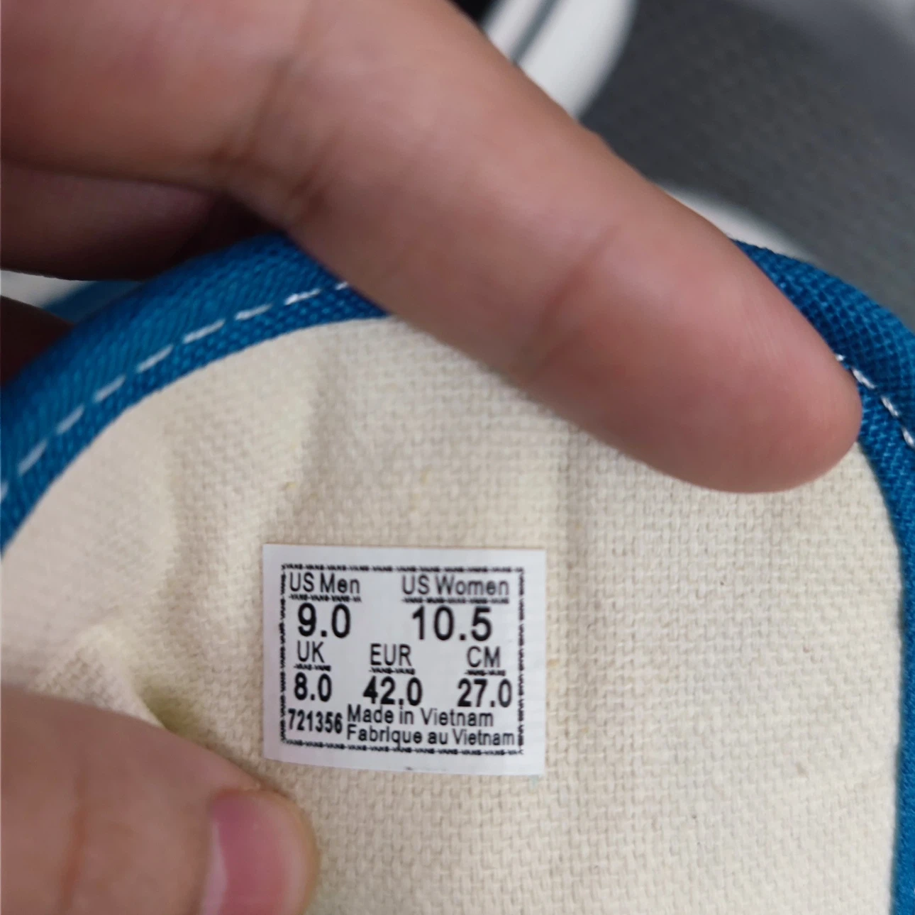 Vans Old Skool Blue Embellished Sneakers - photo 5