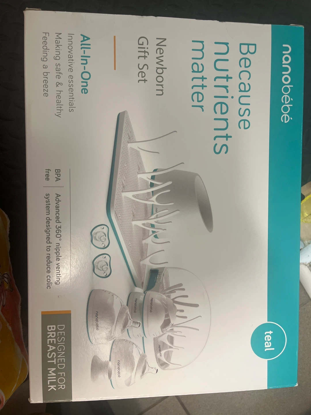 Nanobebe Newborn Gift Set - Teal