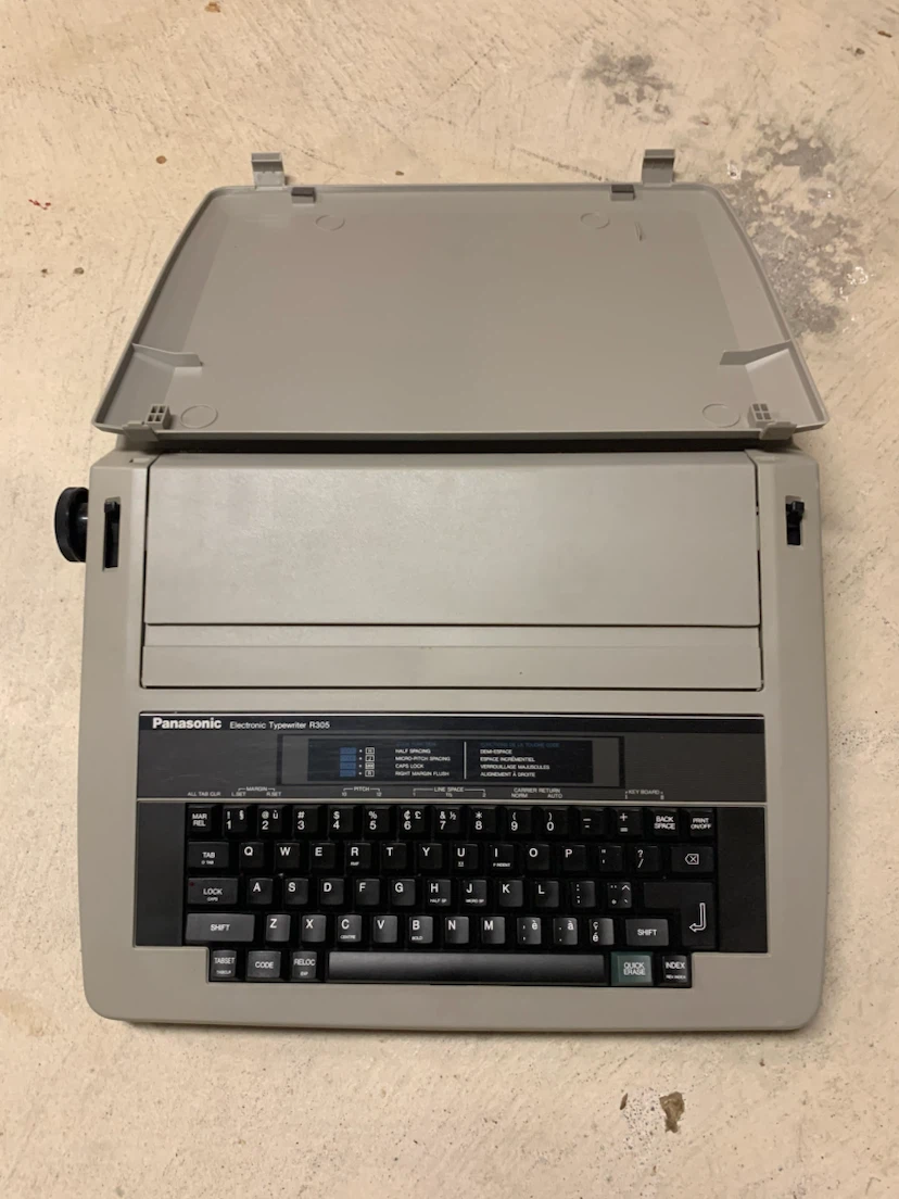 Panasonic Electronic Typewriter KX-R305