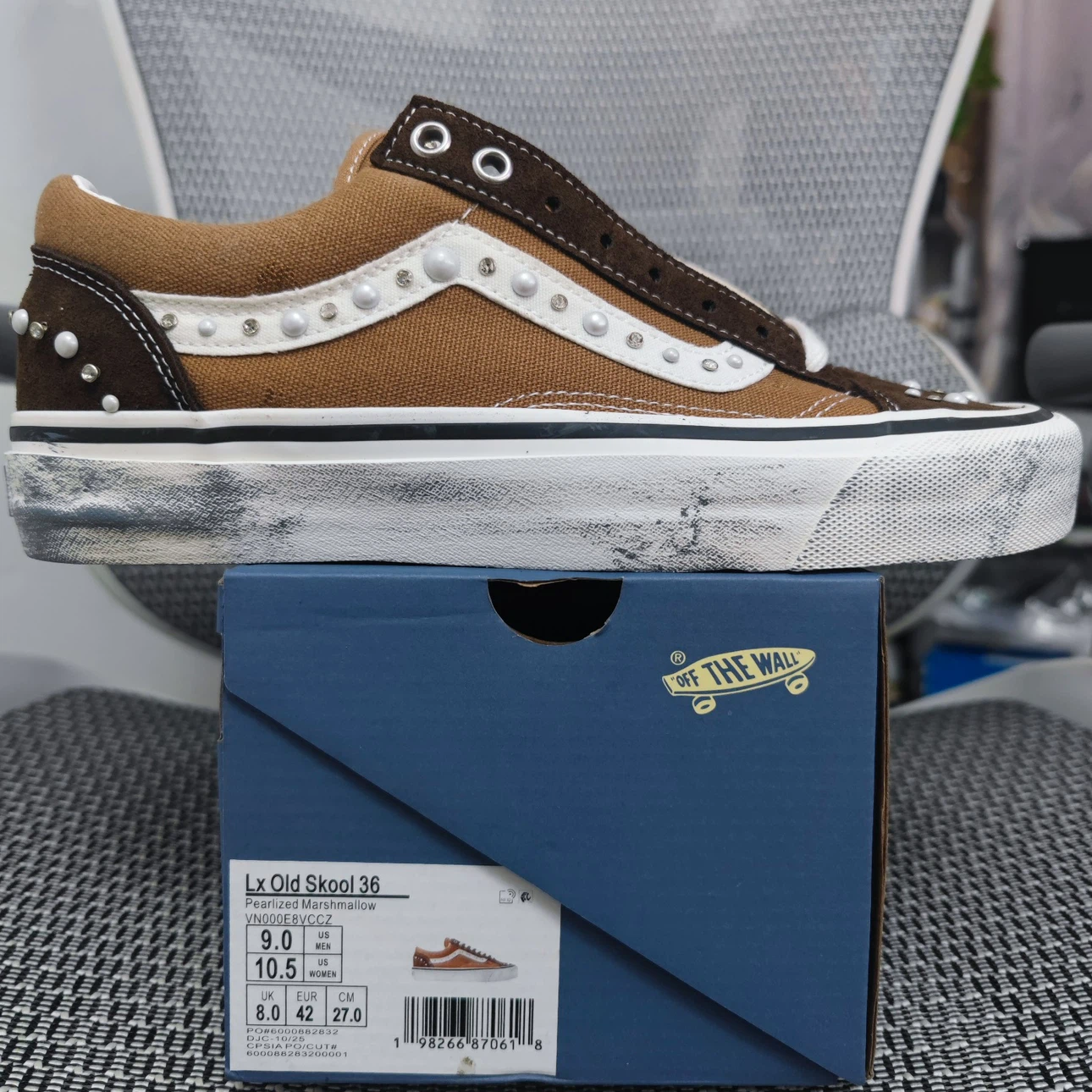Vans Old Skool 36 Pearlized Marshmallow Sneakers - photo 4