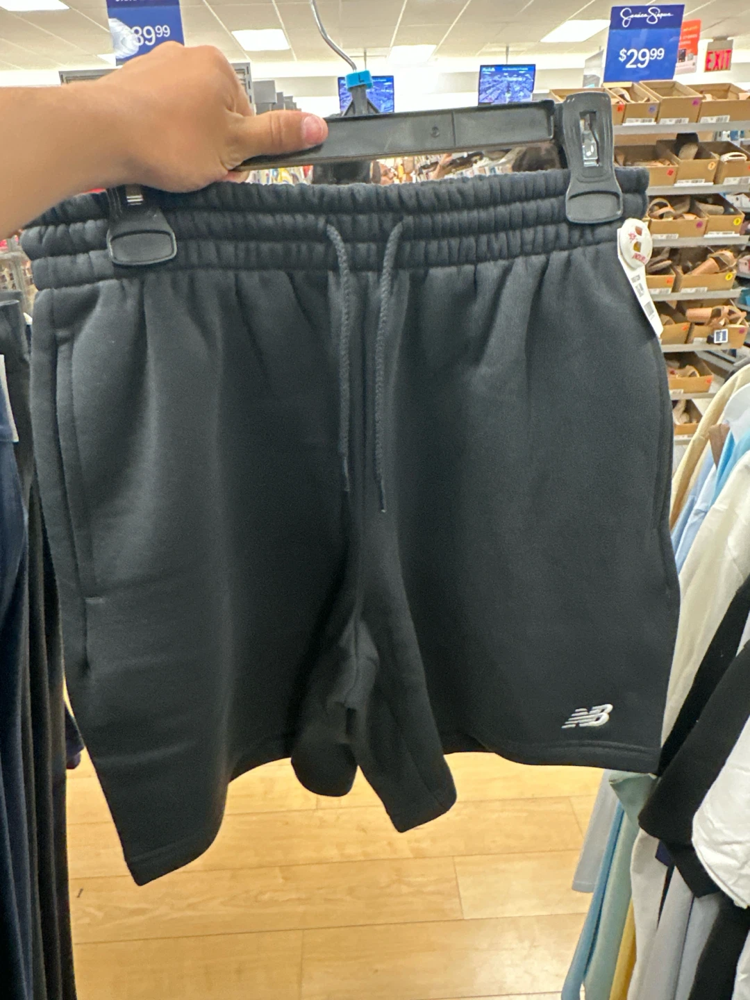 New Balance Black Athletic Shorts