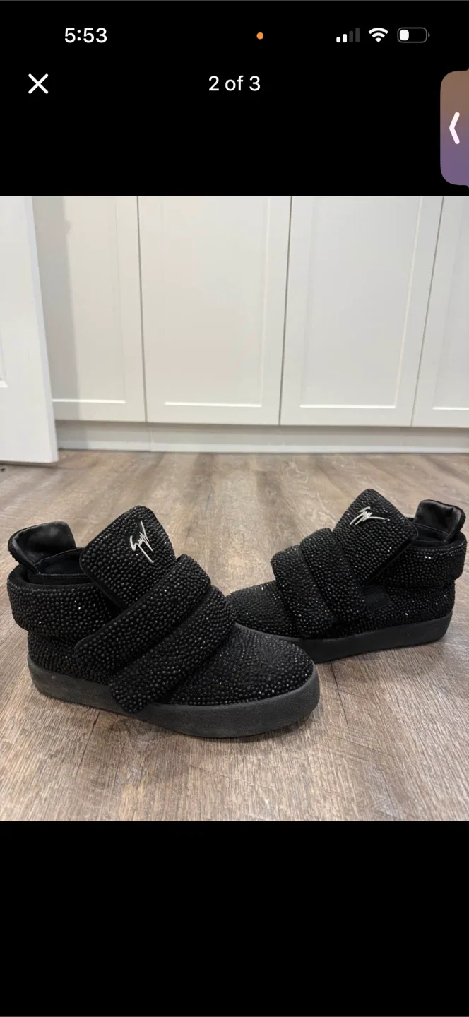 Giuseppe Zanotti Crystal Sneakers