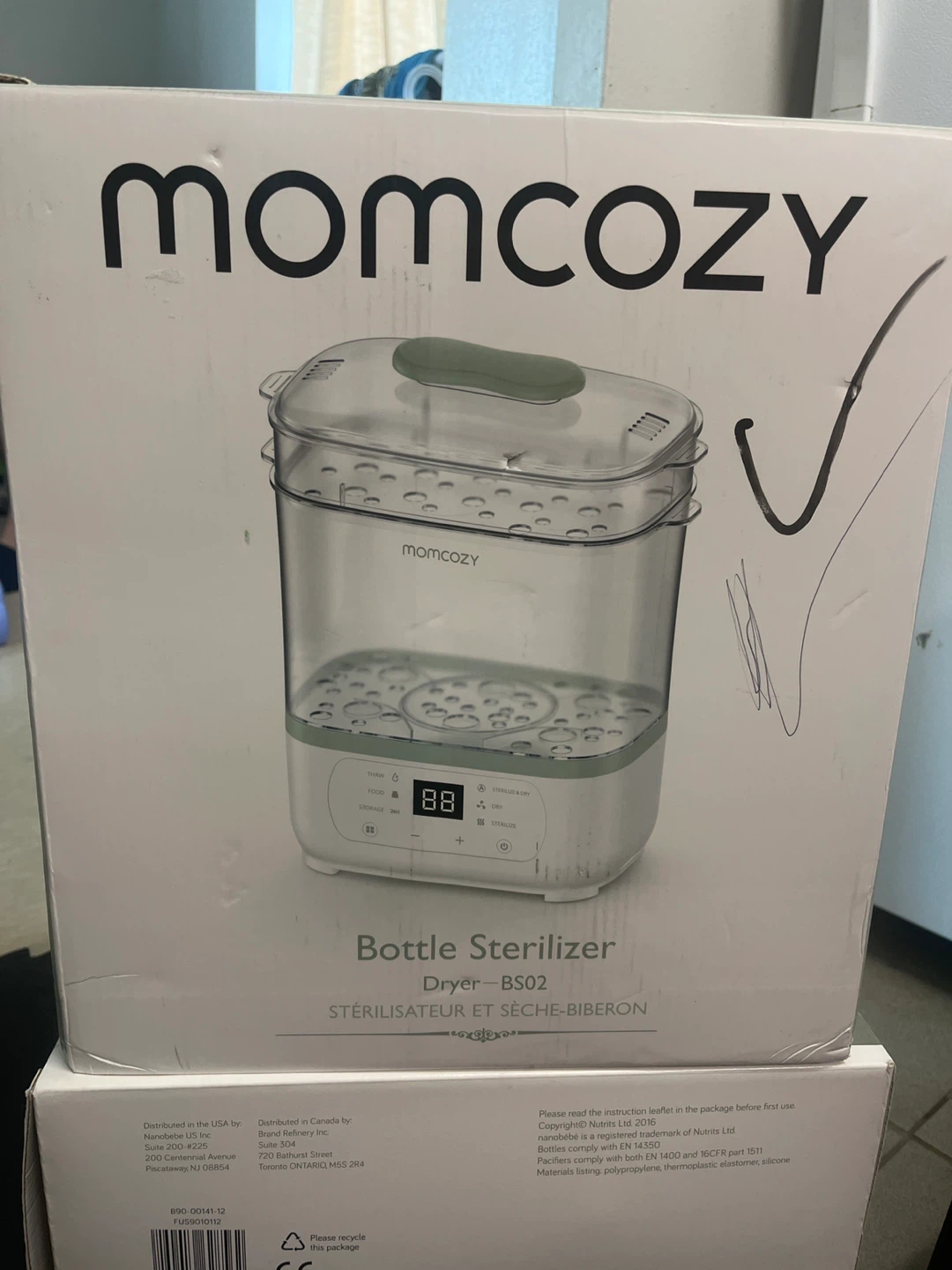 Momcozy Bottle Sterilizer and Dryer BS02