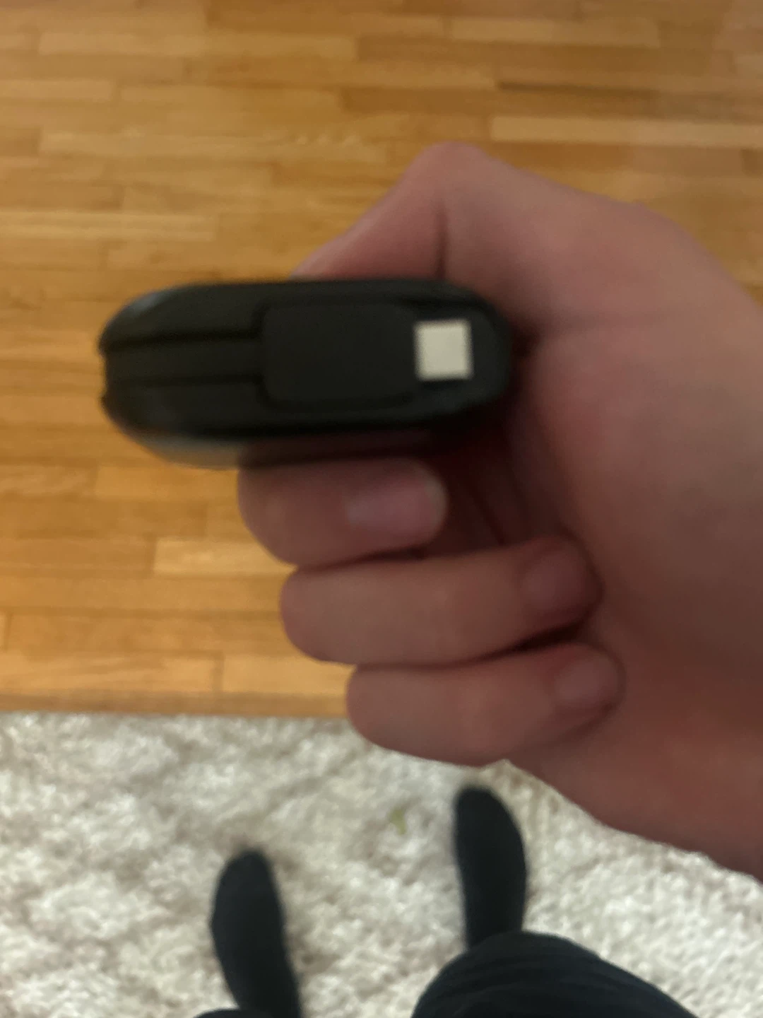 Black Wireless Earbuds with Charging Case