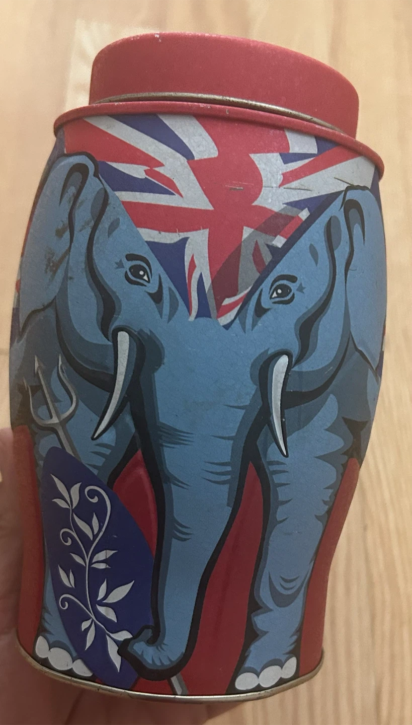 Williamson Tea Elephant Decorative Tin - photo 2