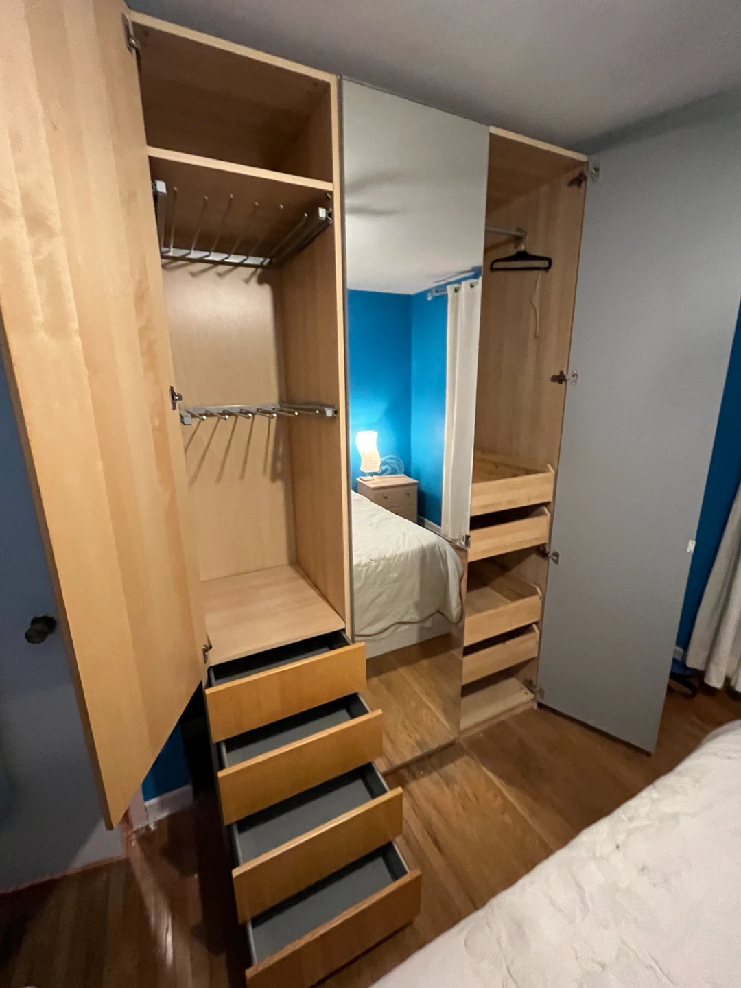 Complete Pax Wardrobe w/Mirrored doors - photo 3