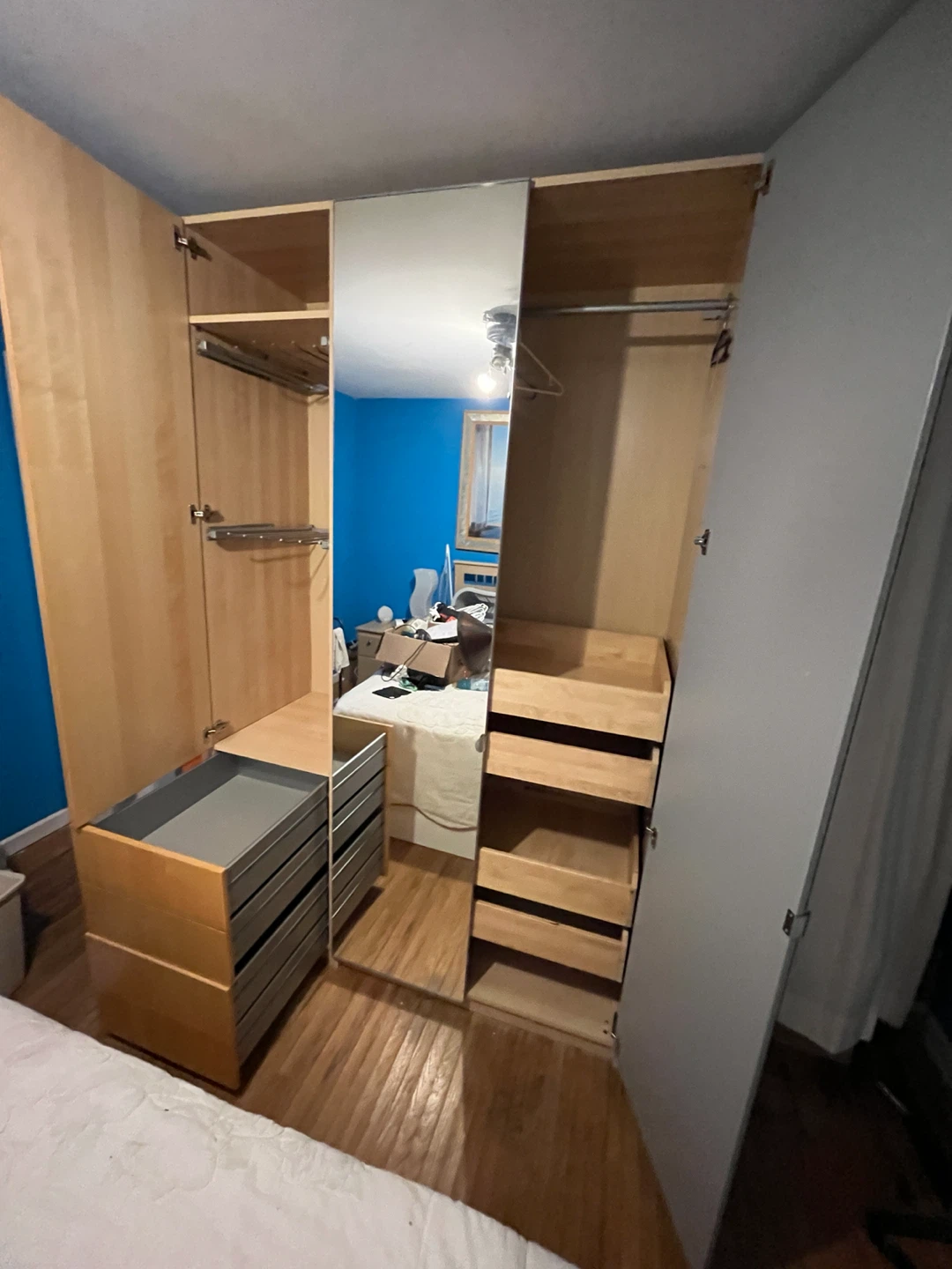 Complete Pax Wardrobe w/Mirrored doors - photo 5