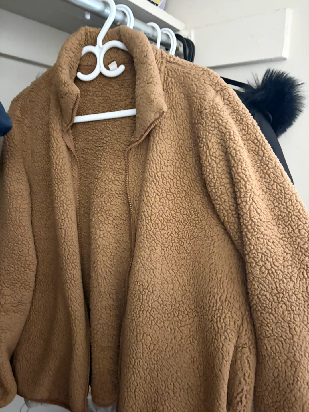 Uniqlo Brown Fleece Jacket