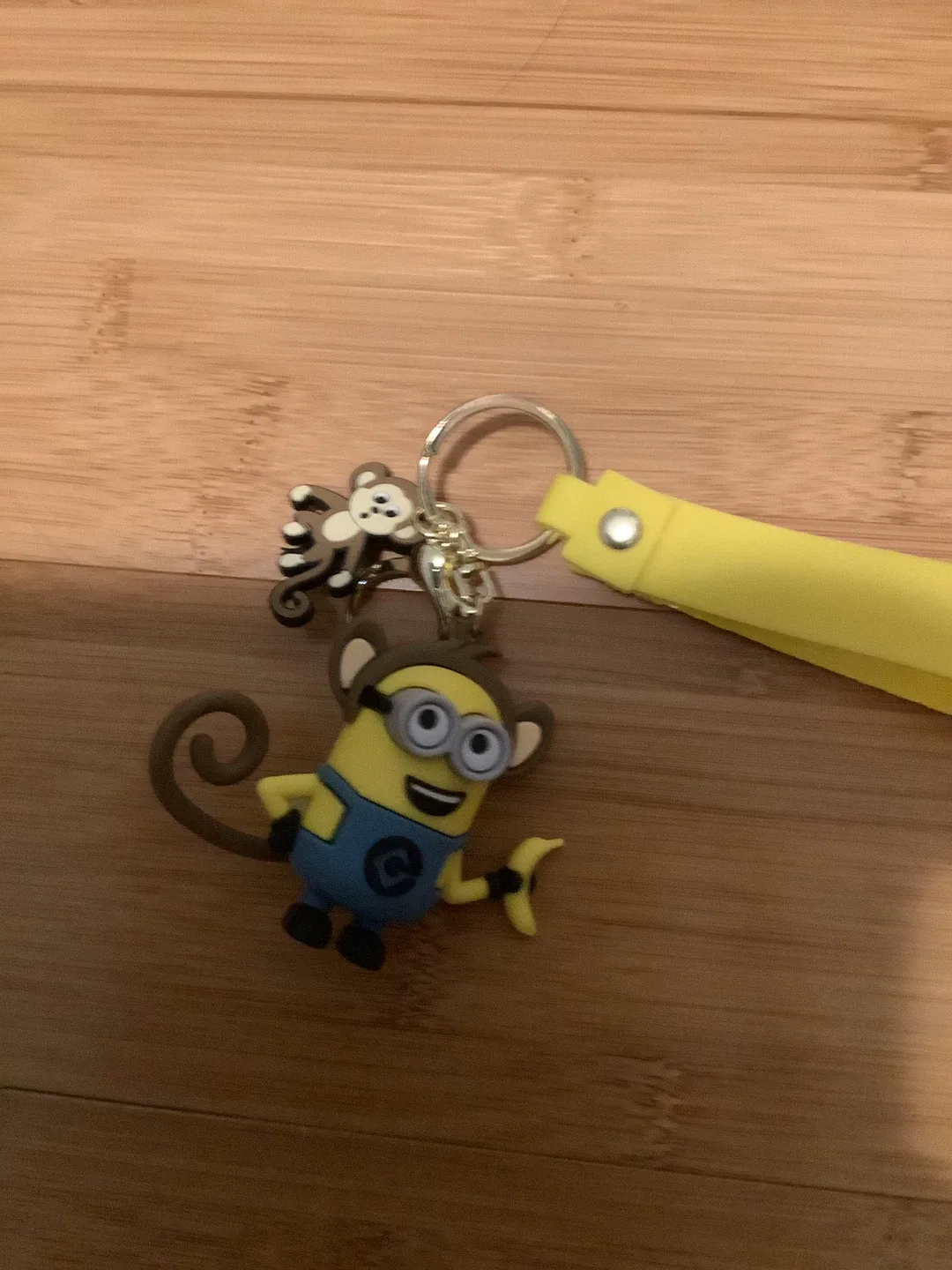 Minions Monkey Keychain