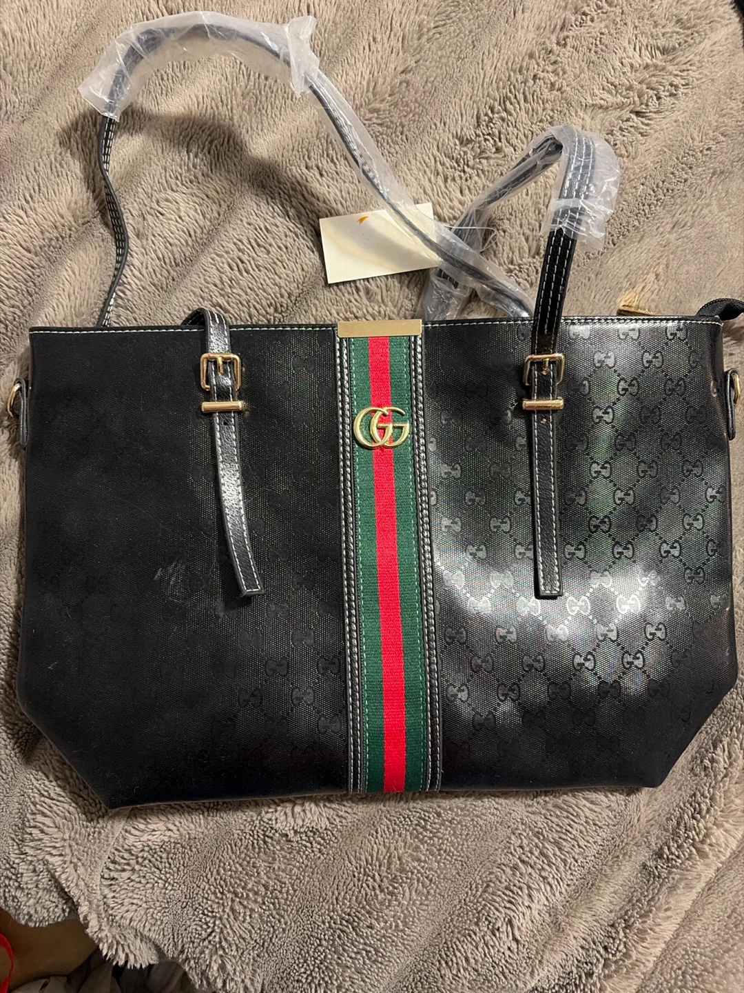Gucci Style Tote Bag
