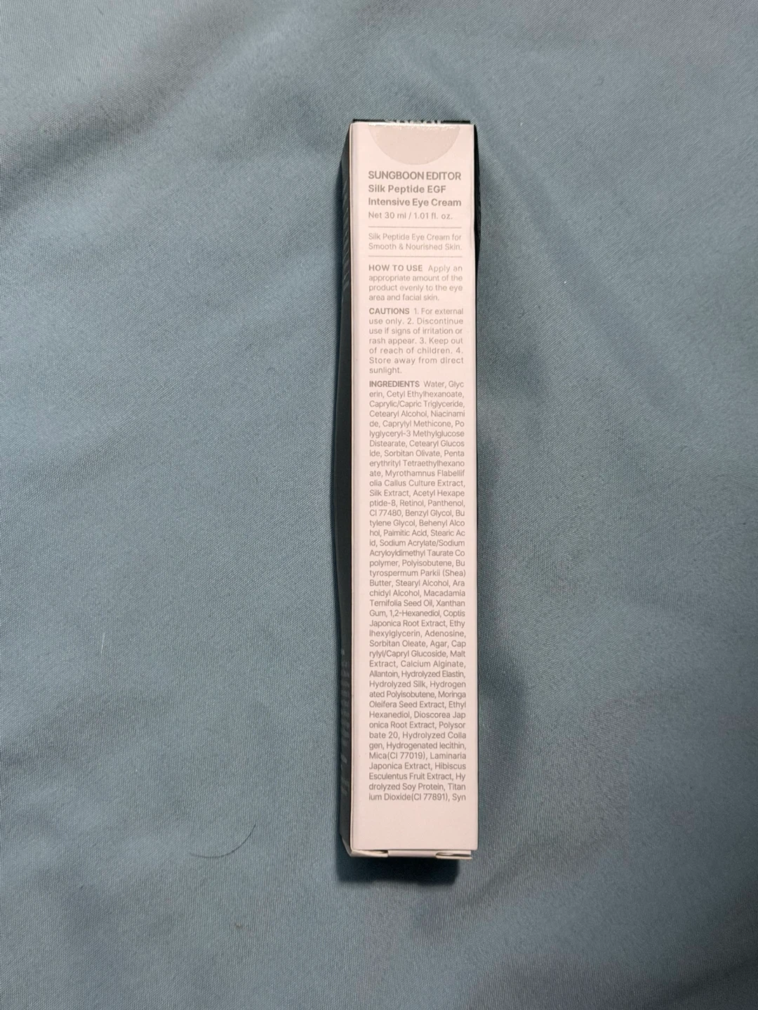 Sungboon Editor Silk Peptide EGF Intensive Eye Cream - photo 3