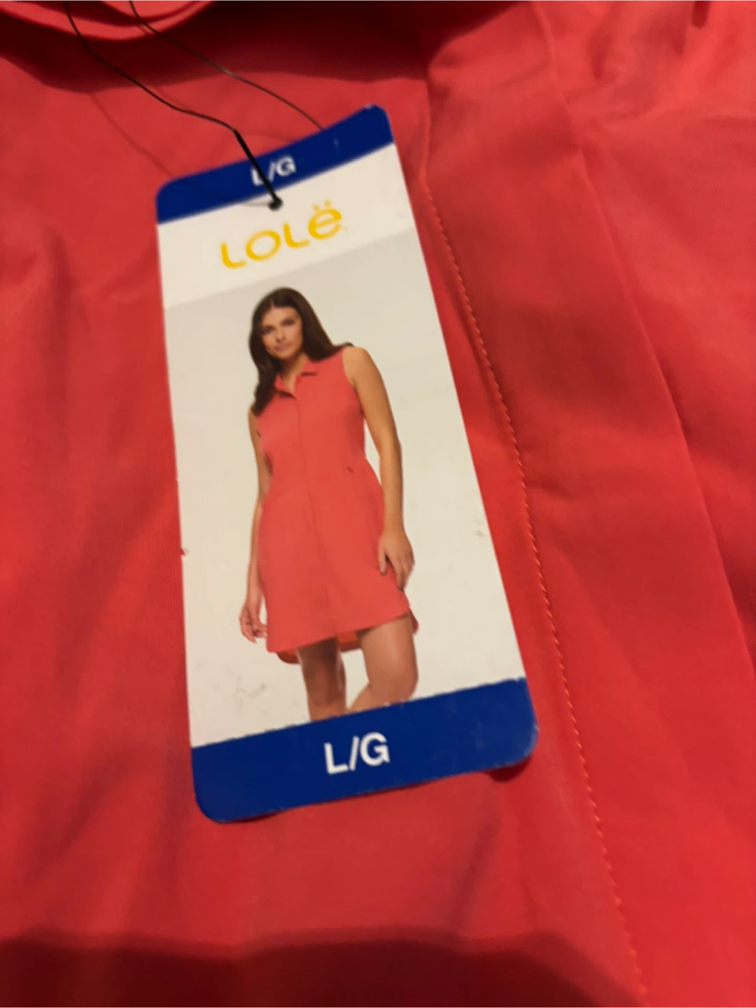 Lole Ladies Shirt Dress L/G Coral - photo 2