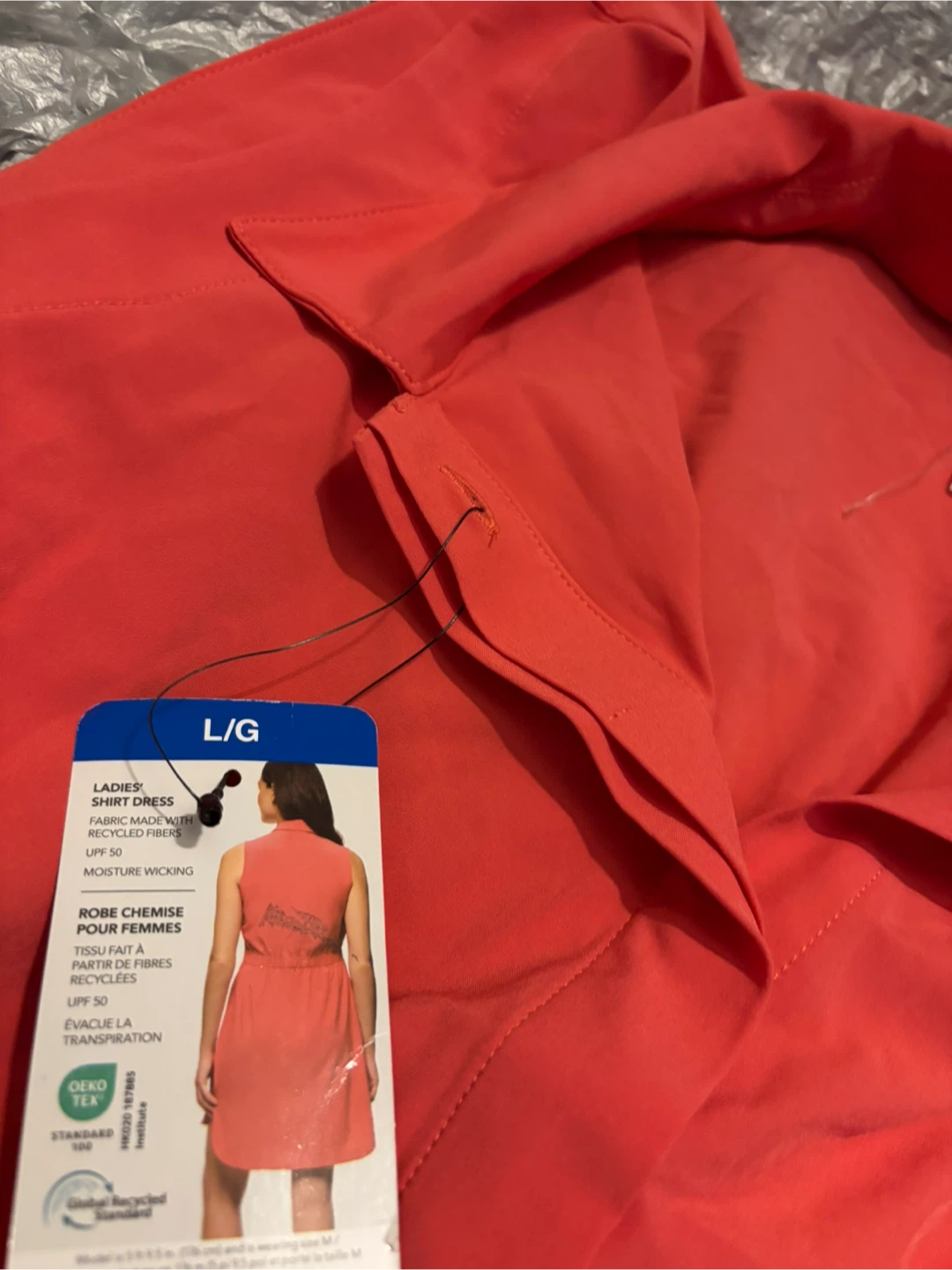 Lole Ladies Shirt Dress L/G Coral - photo 3