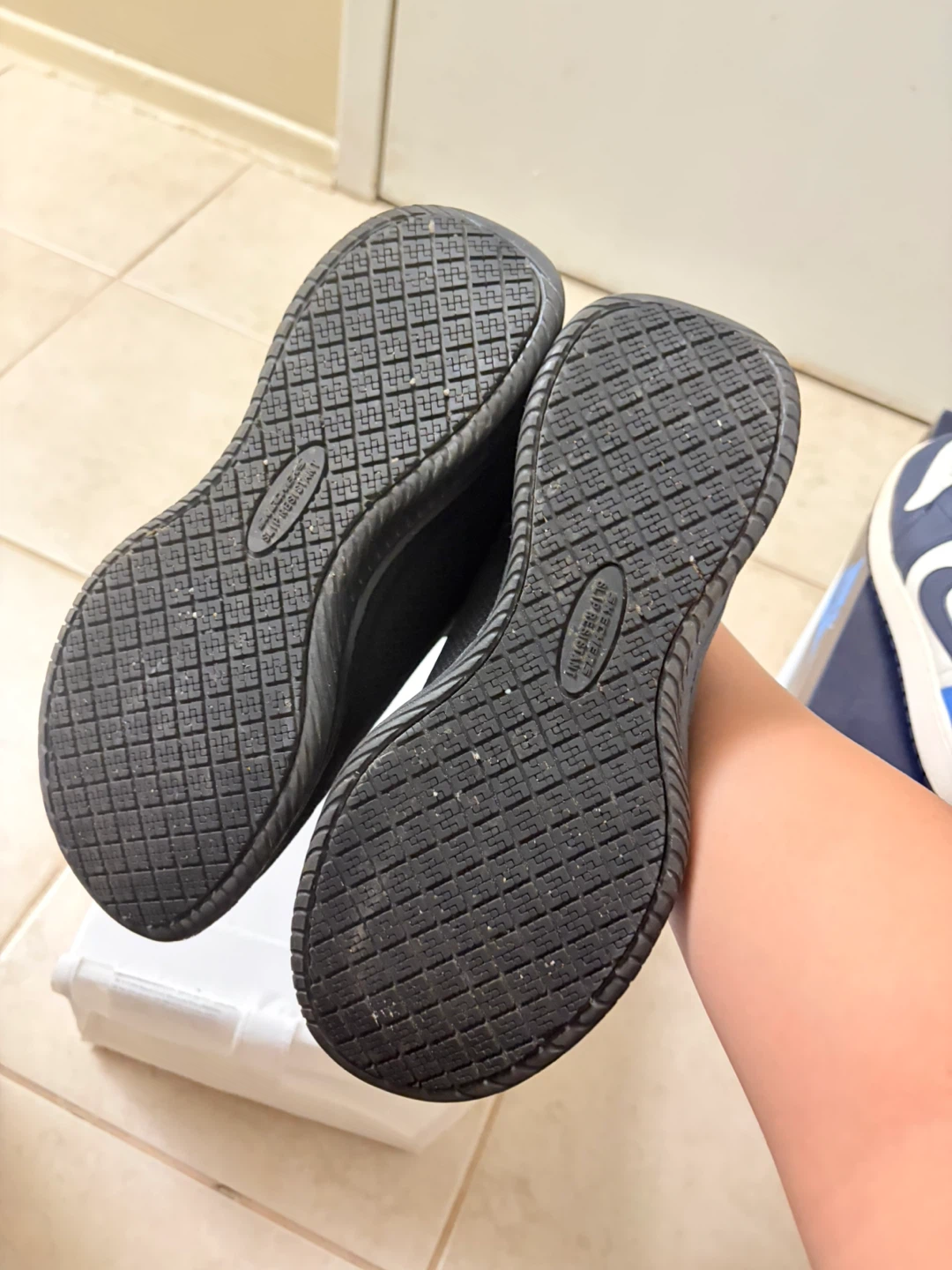 Skechers Slip Resistant Work Shoes Black - photo 2