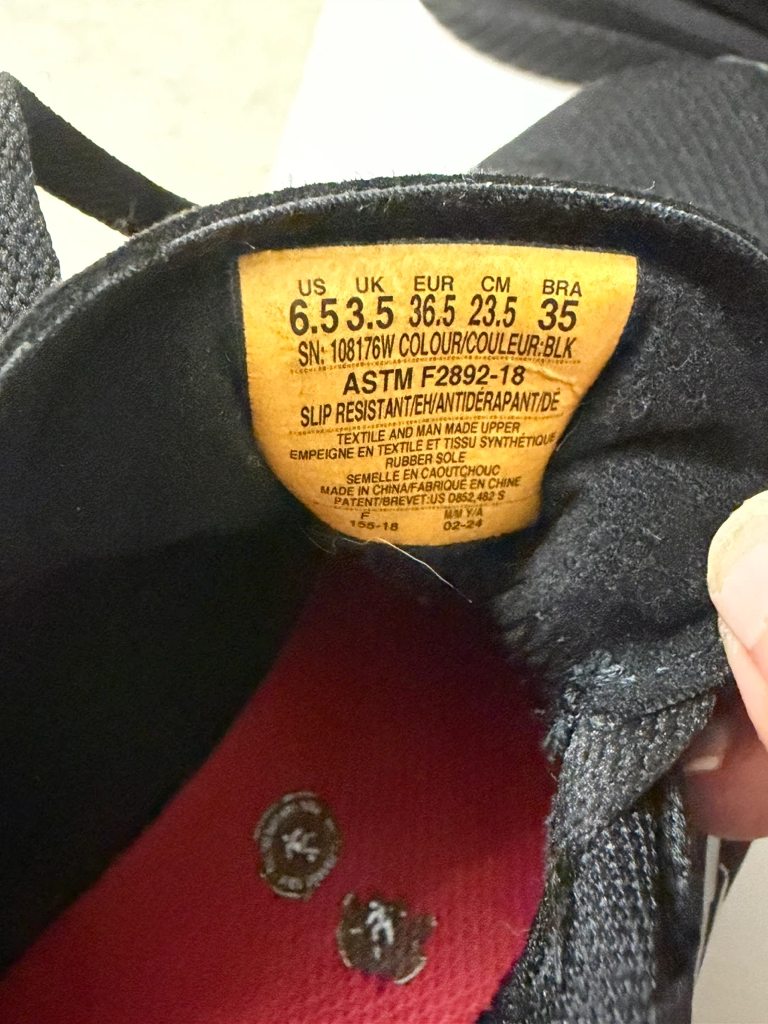 Skechers Slip Resistant Work Shoes Black - photo 3
