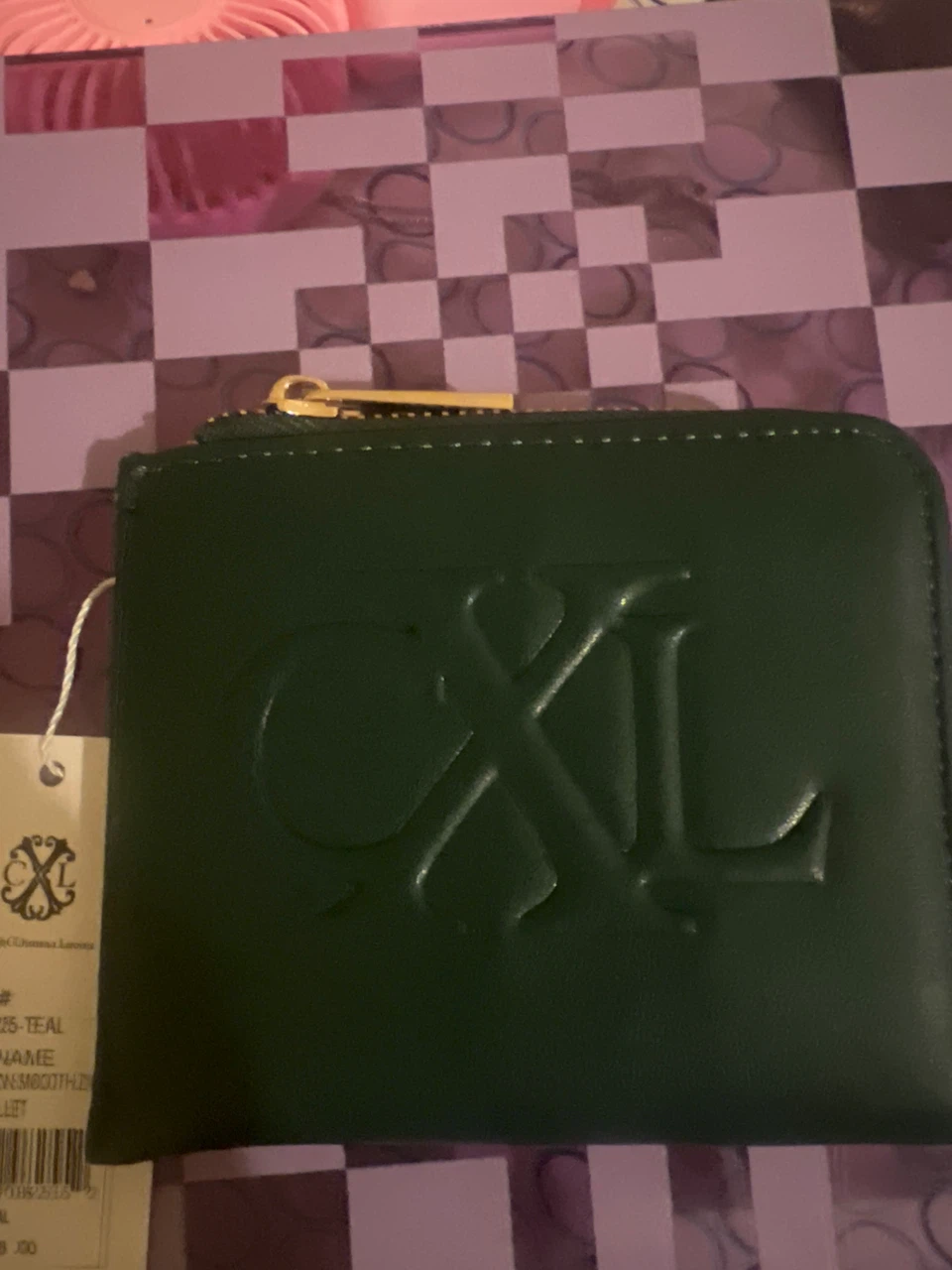 Monogram card wallet