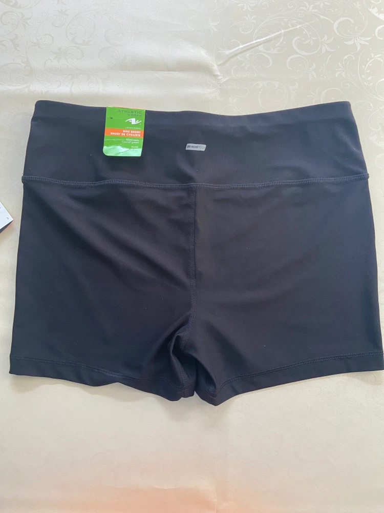 Athletic Works Ladies Bike Shorts Black XL - photo 3