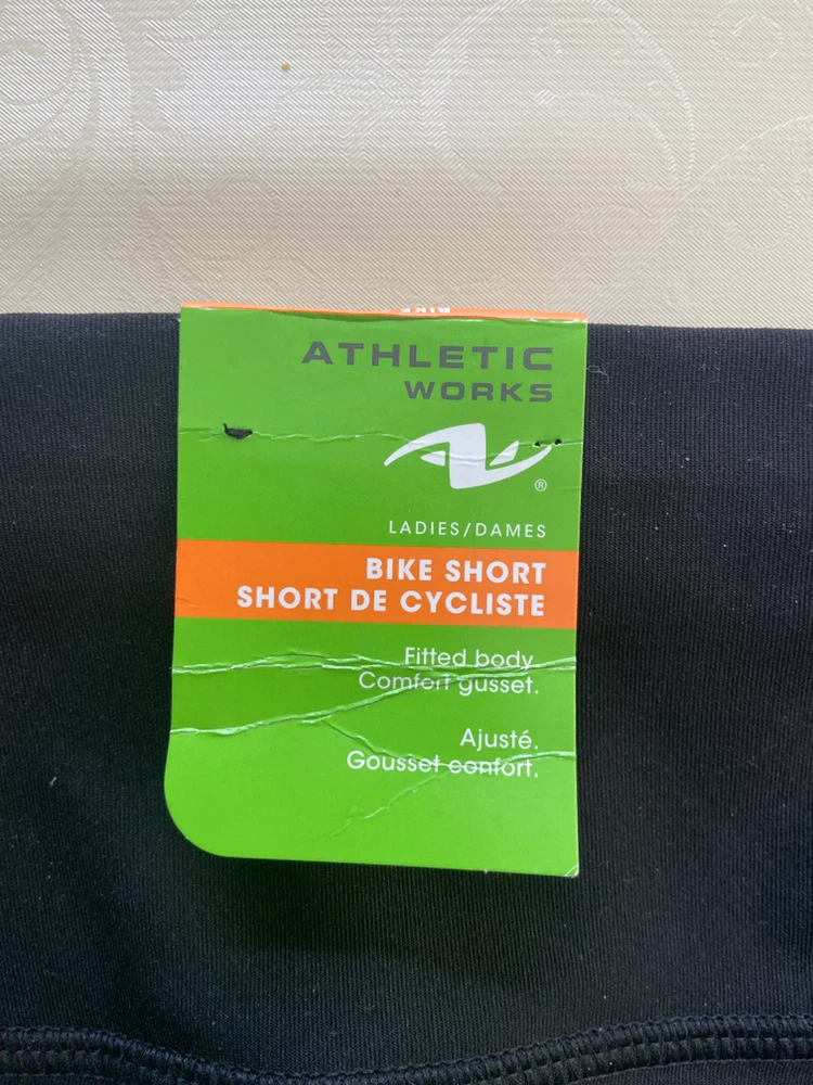 Athletic Works Ladies Bike Shorts Black XL - photo 4