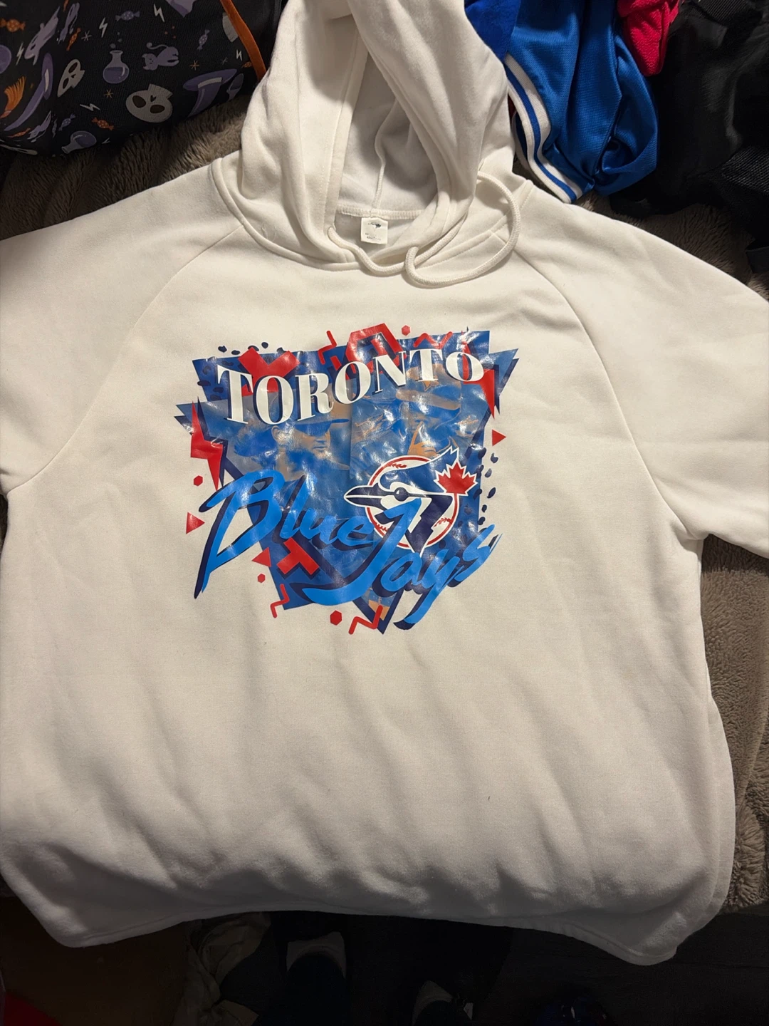 Toronto Blue Jays White Hoodie