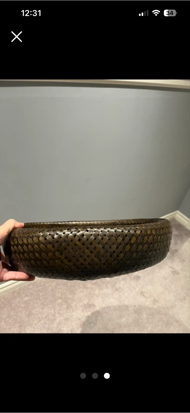 Woven Basket Bowl - photo 3