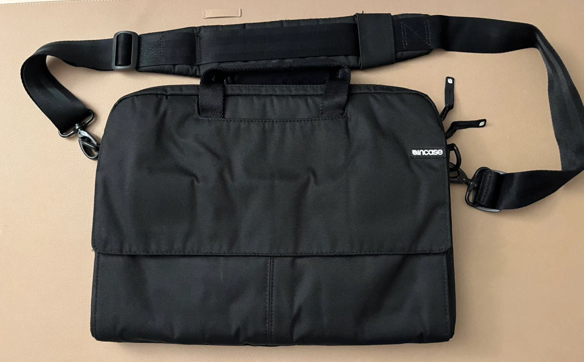 Incase Black Laptop Bag with Strap