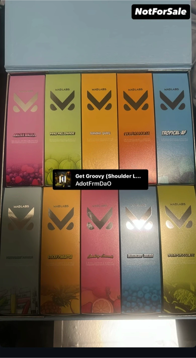 Mad Labs Vape Packaging Box Set