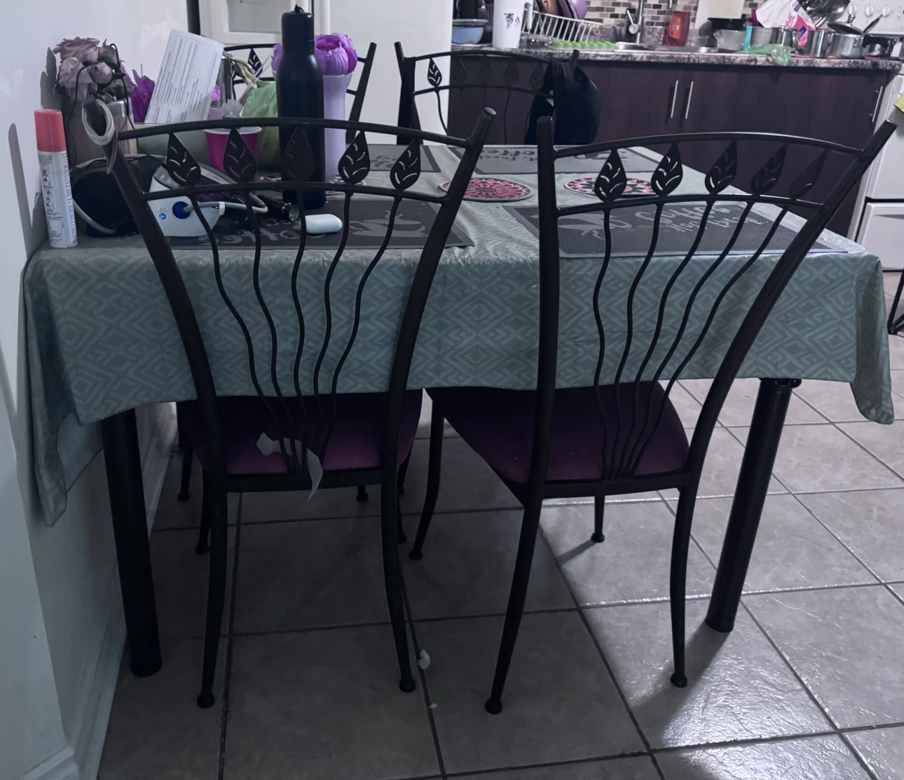 Dining Table Set with 4 Chairs - photo 2