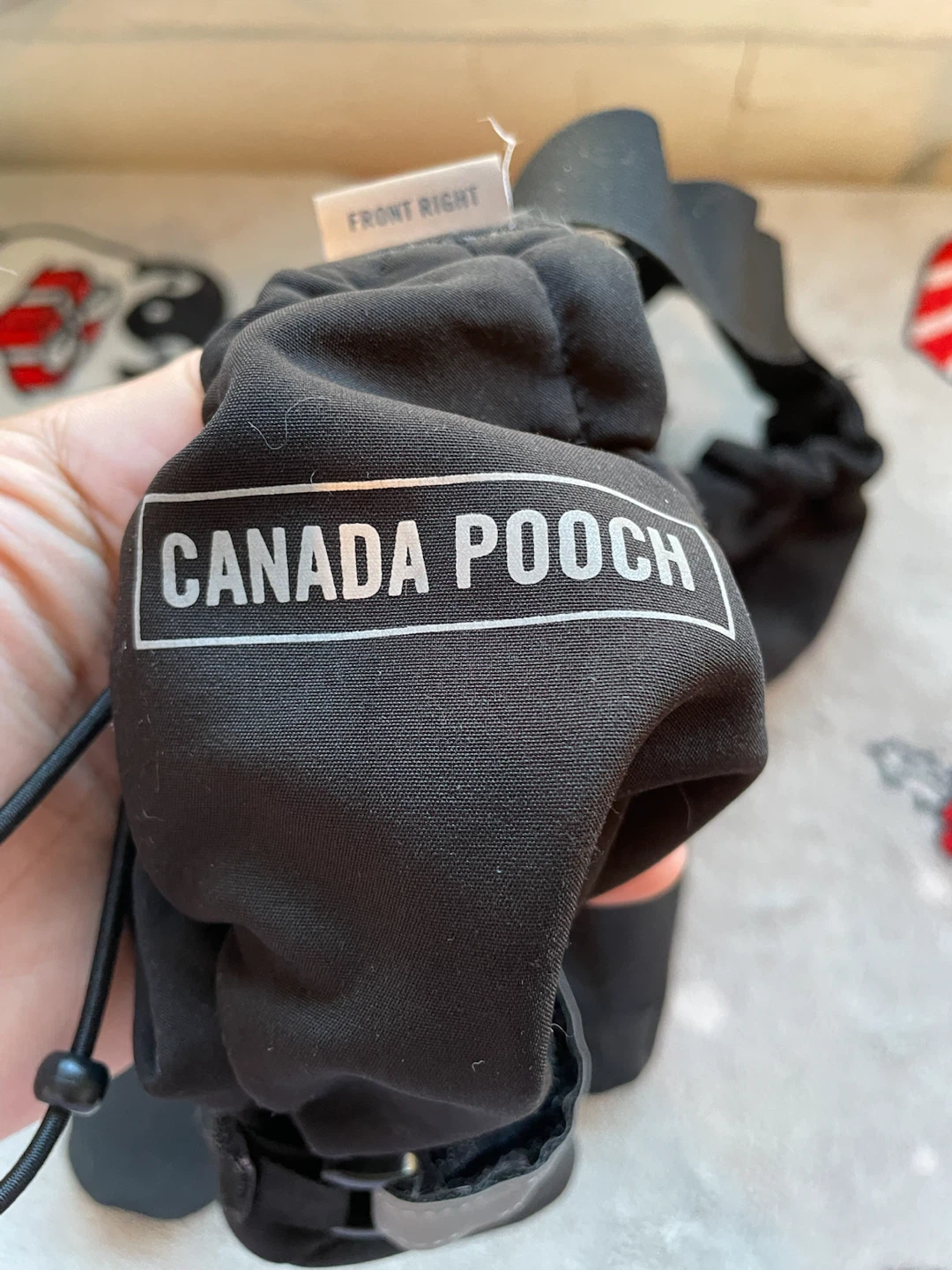 Size 3 Short Canada Pooch Suspender Dog Boots - photo 4