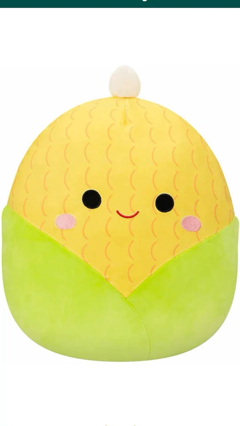 Squishmallow Corn Plush Toy