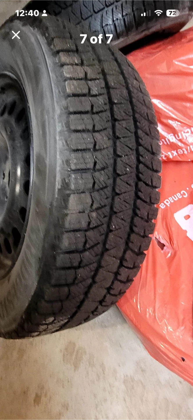 Bridgestone Blizzak WS90 Winter Tires (Set of 2)
