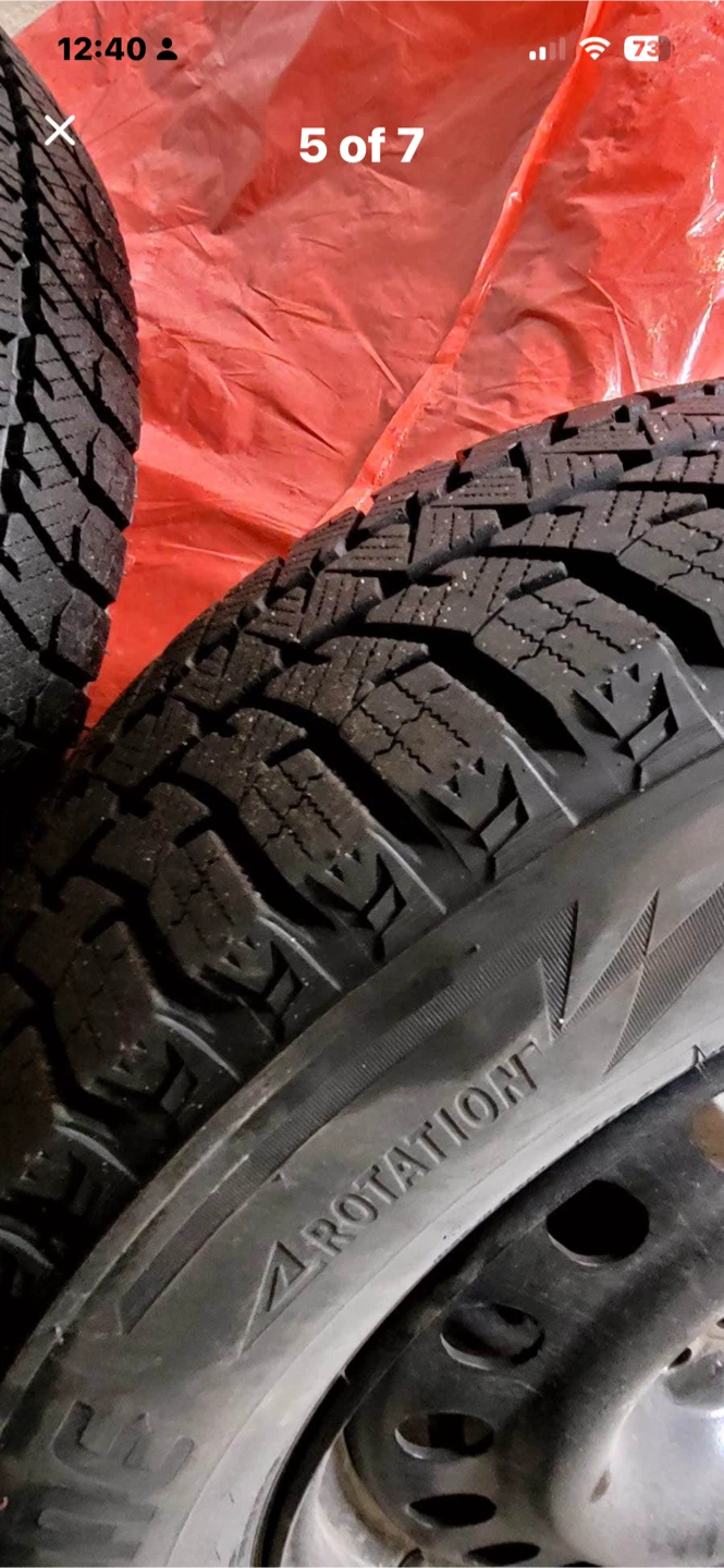 Bridgestone Blizzak WS90 Winter Tires (Set of 2) - photo 2